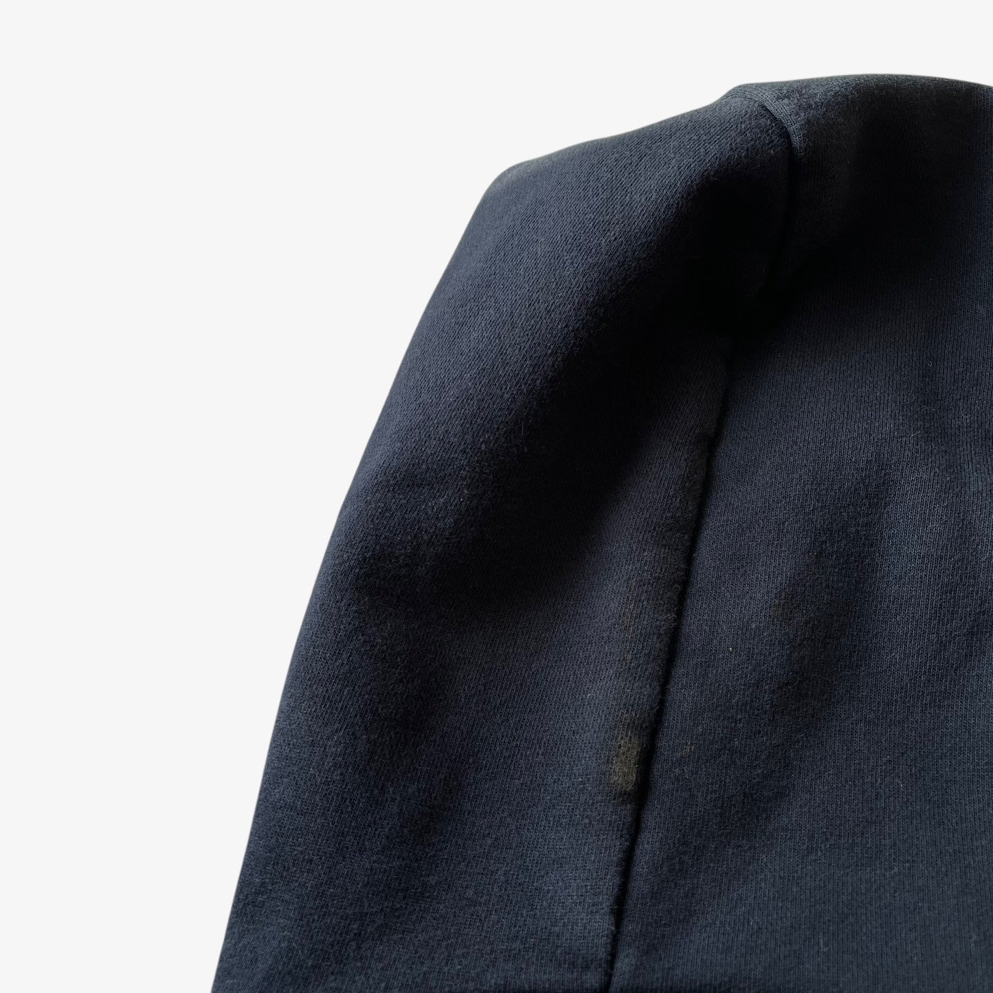 Mens Dolce And Gabbana Plaque Logo Navy Hoodie Wear - Casspios Dream