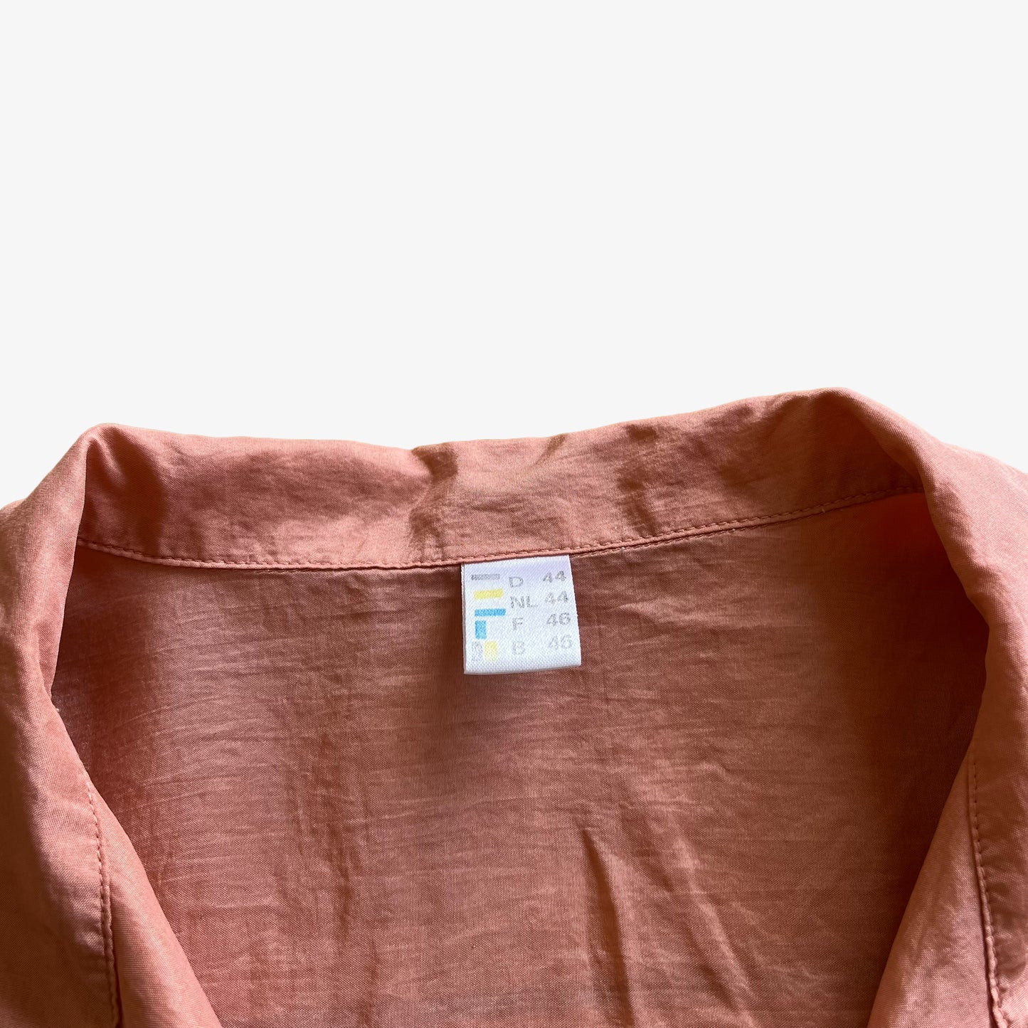 Vintage 80s Womens Pink Short Sleeve Silk Shirt Label - Casspios Dream