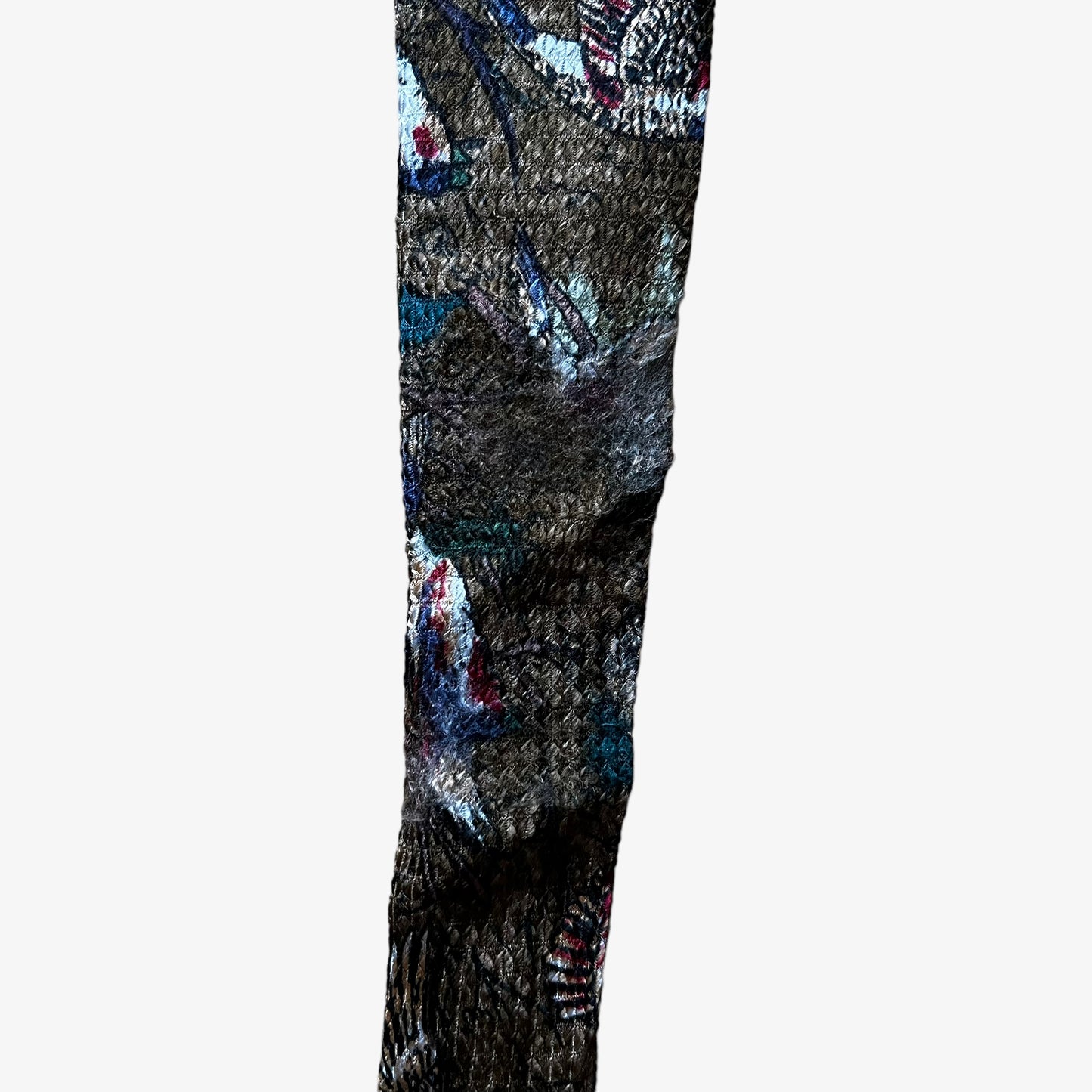 Vintage 90s Cricketeer Bird Print Silk Tie Wear - Casspios Dream