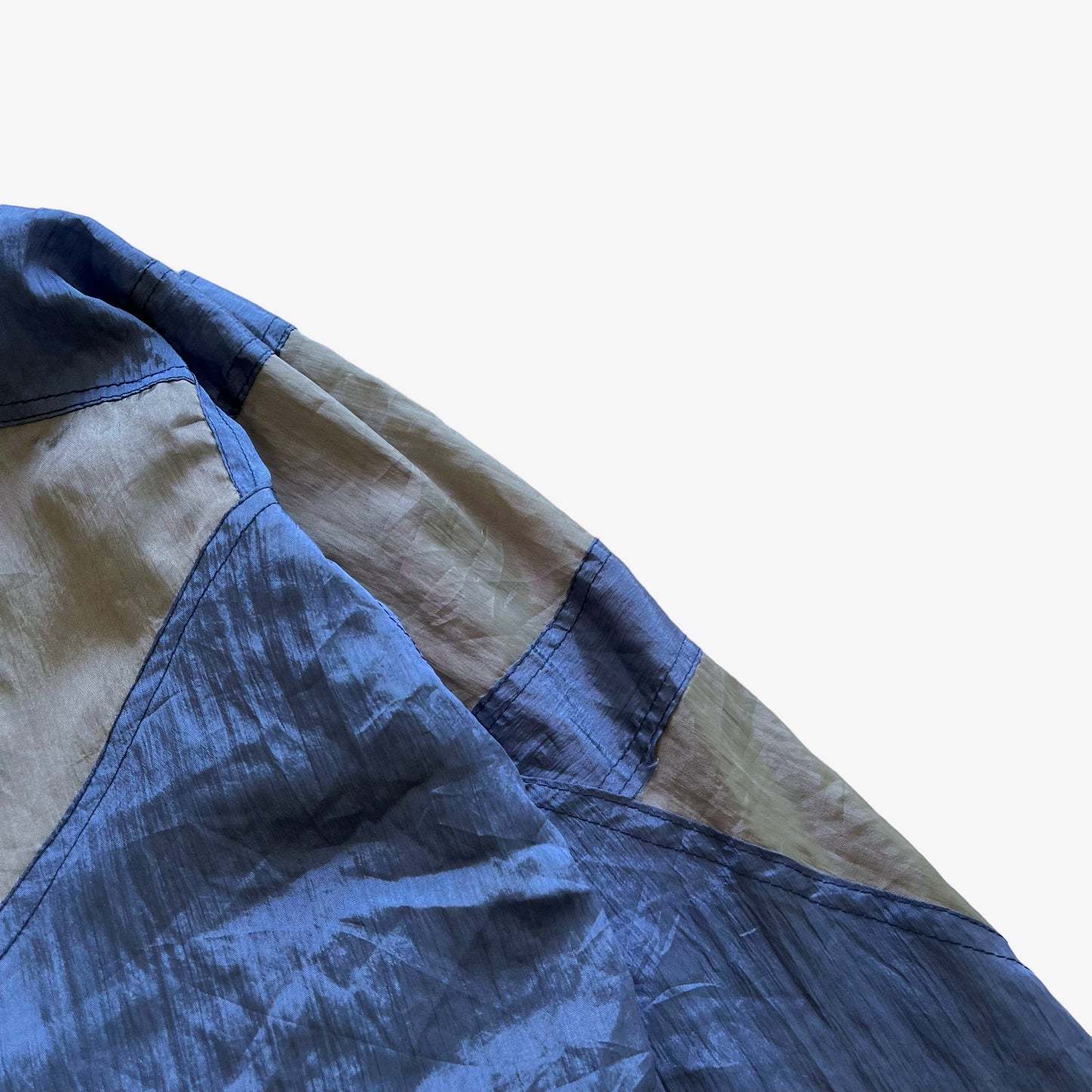 Vintage 90s Mens Barcelona 1992 Olympic Games Blue Track Jacket Arm - Casspios Dream