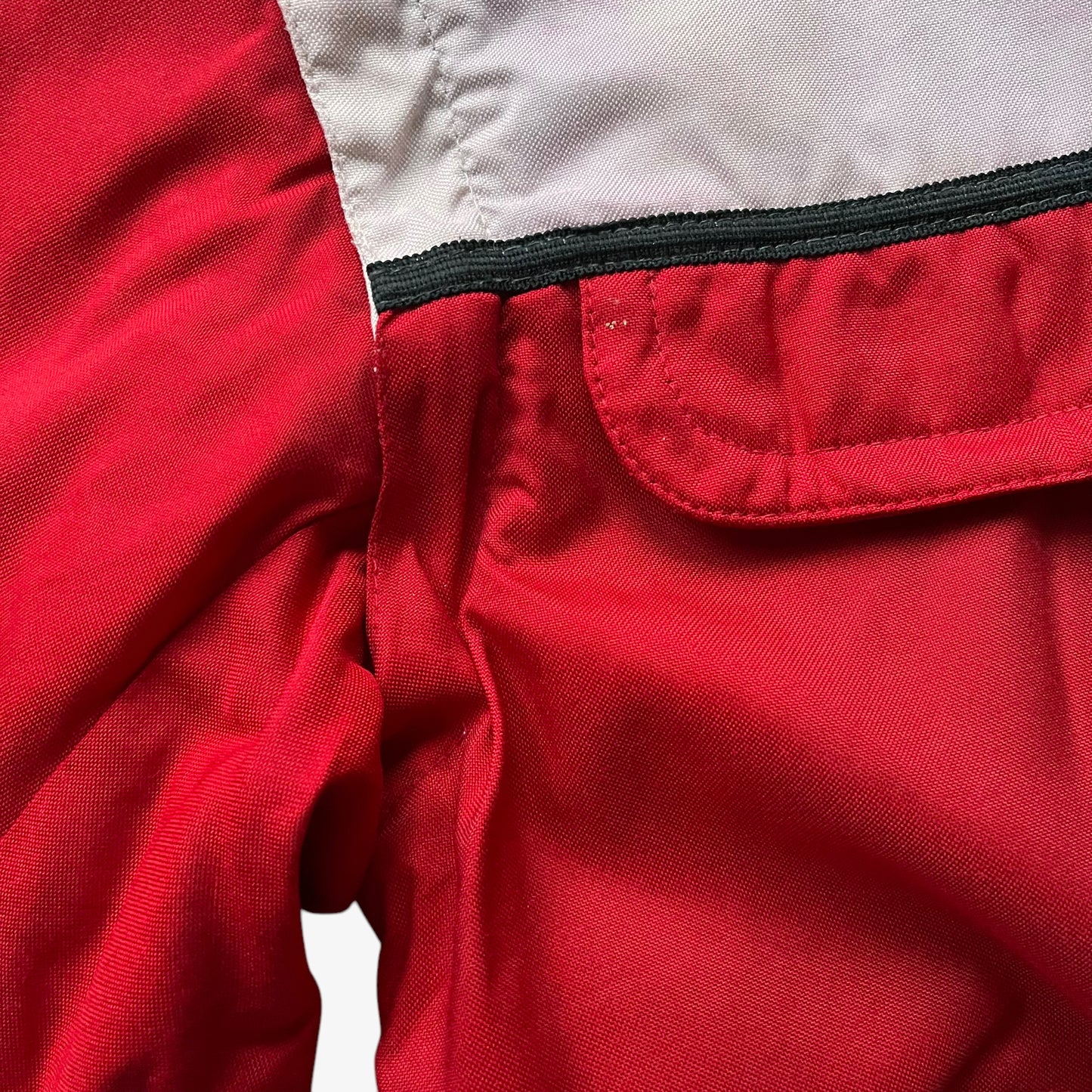 Vintage 90s Mens Dainese World Championship Road Race Red Jacket Pocket - Casspios Dream
