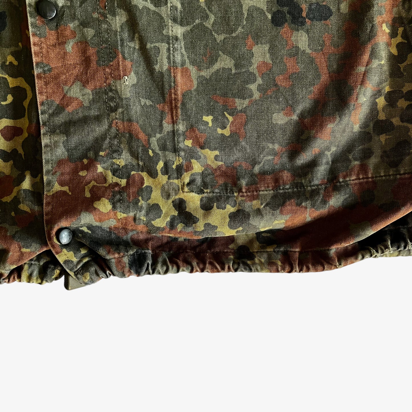 Vintage 90s Mens H.Winnen GMBH Co 1996 Camouflage Hooded Jacket Hem - Casspios Dream