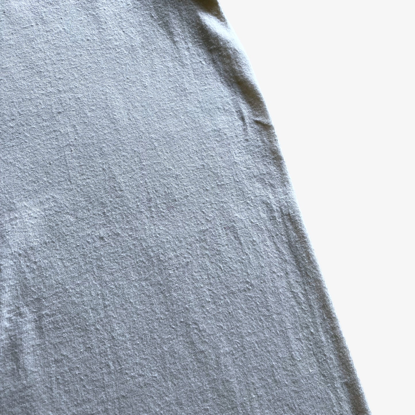 Vintage 90s Mens Hanes Global Impressions Dog With Bandana Print Single Stitch White Top Wear - Casspios Dream