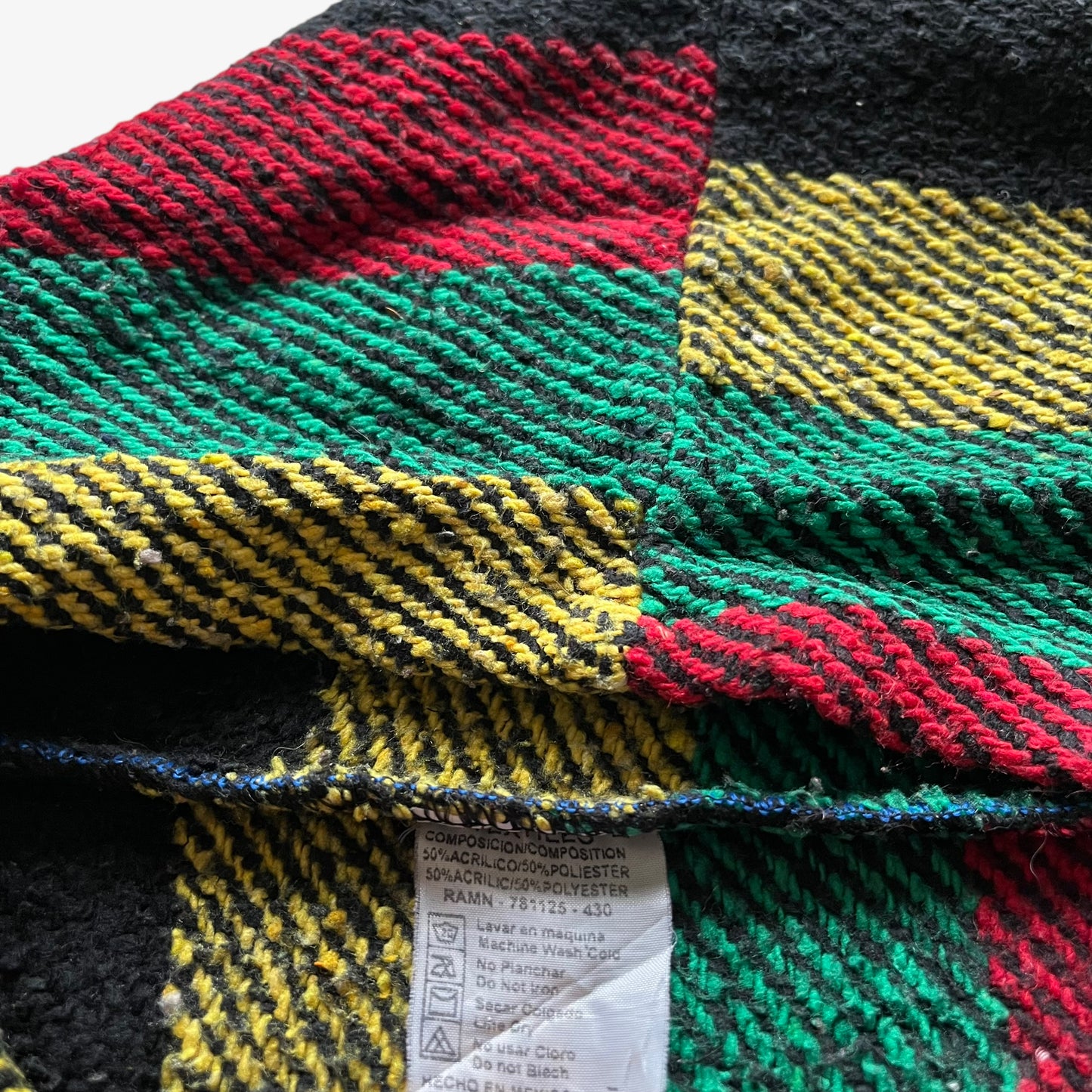 Vintage 90s Mens Jamaica Baja Hoodie Label - Casspios Dream