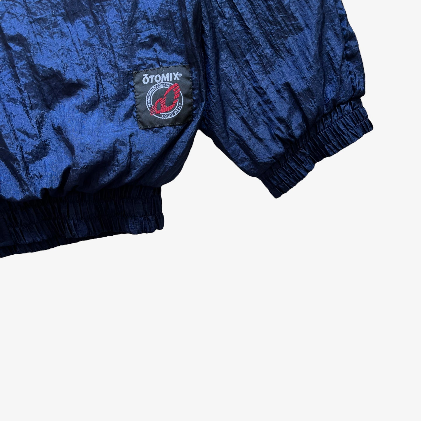 Vintage 90s Mens Otomix USA Olympic Track Jacket With Back Embroidered Spell Out Tag - Casspios Dream