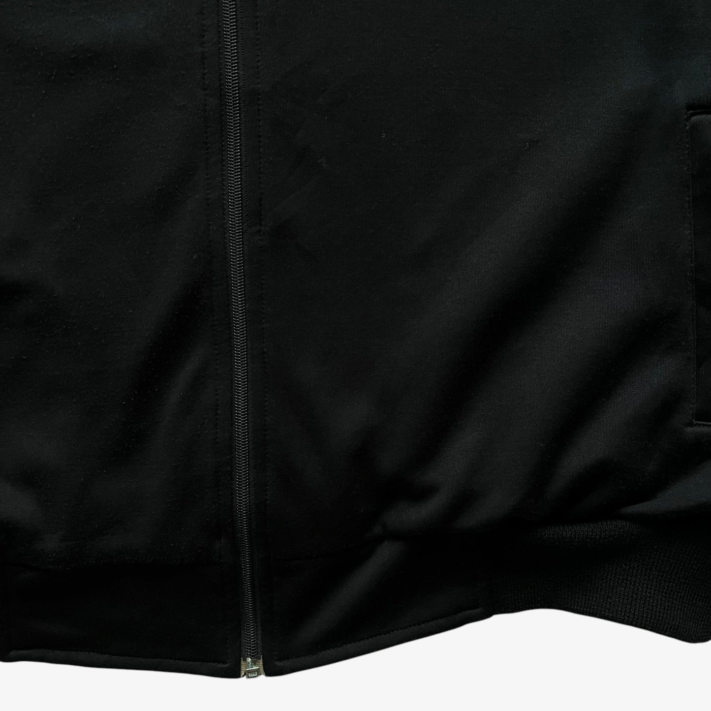 Vintage 90s Mens Rastafari The Lion Of Judah Black Track Jacket With Jamaica Flag Striped Sleeves Hem - Casspios Dream