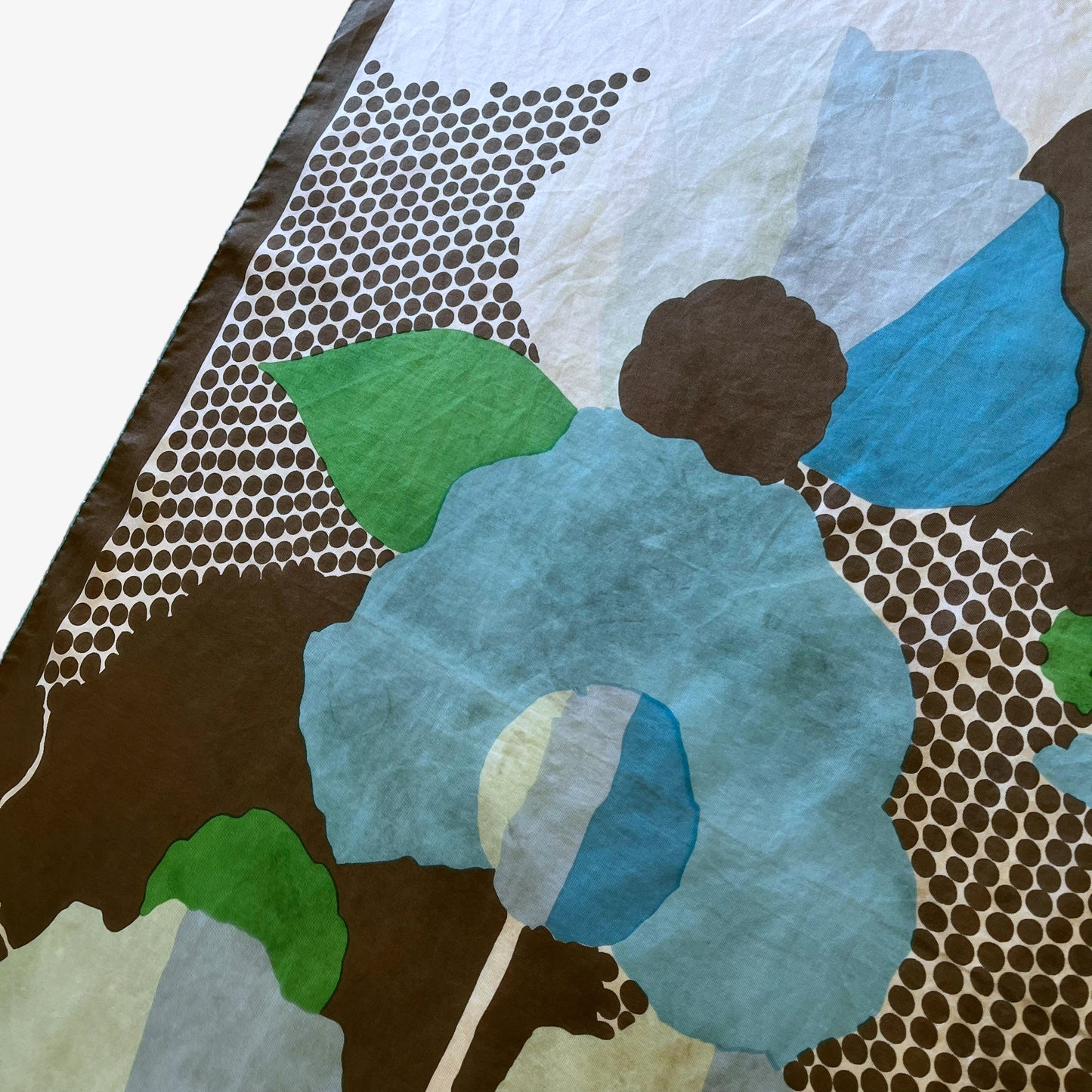 Vintage 90s Pierre Balmain Paris Peacock Print Silk Scarf Wear - Casspios Dream