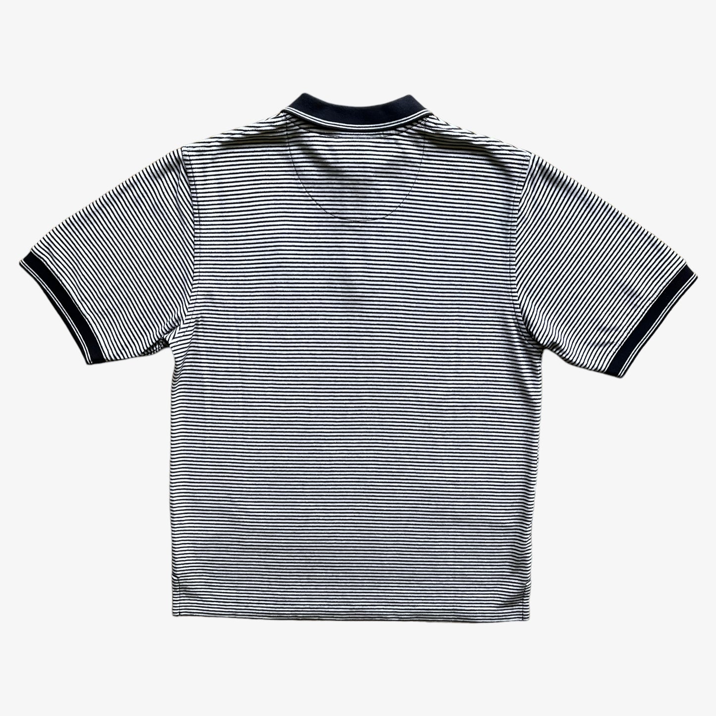 Vintage 90s Womens Disney Winnie The Pooh Golf Striped Polo Shirt Back - Casspios Dream