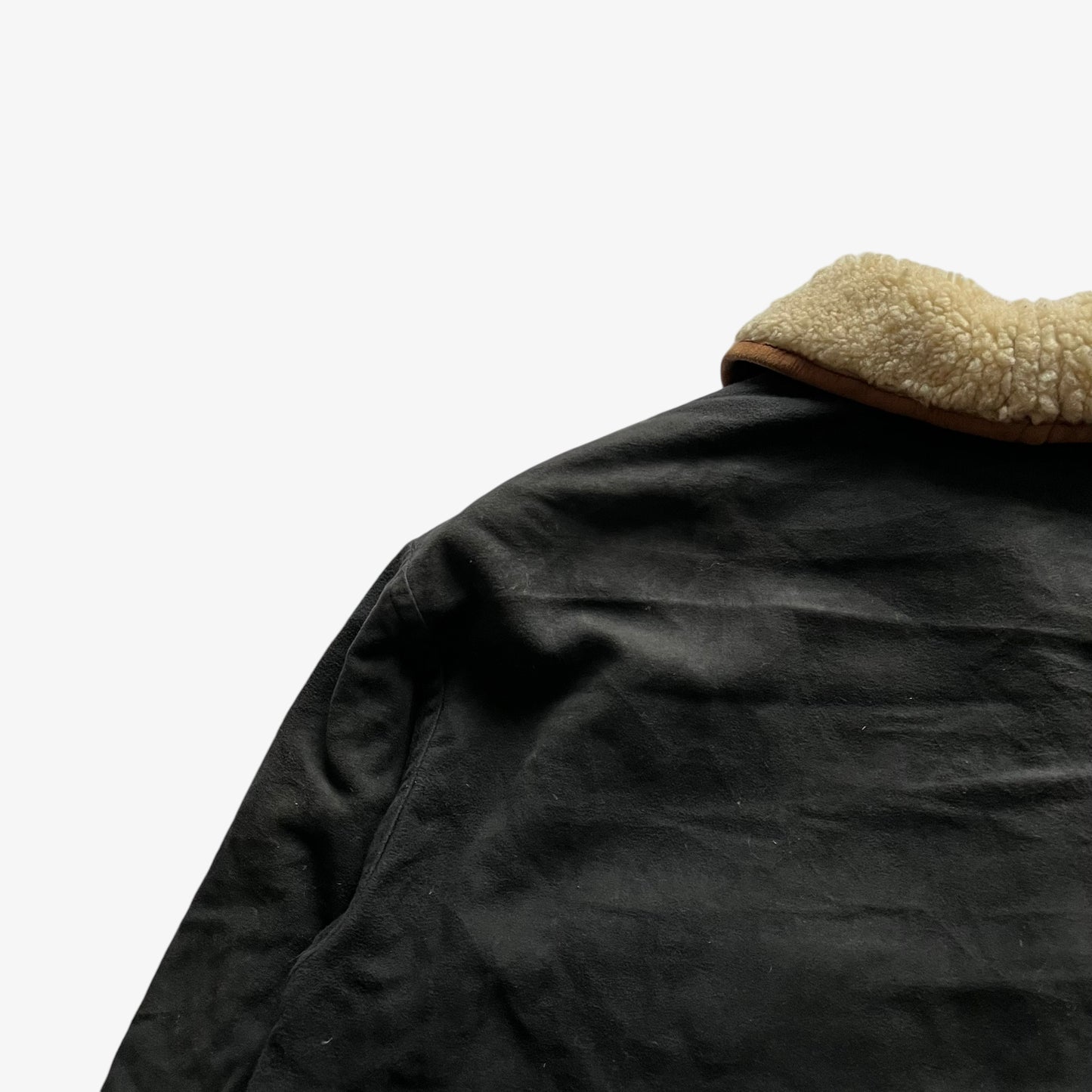 Vintage 90s Womens ICEBERG Brown Leather Jacket With Embroidered Back Spell Out And Floral Design Mark - Casspios Dream