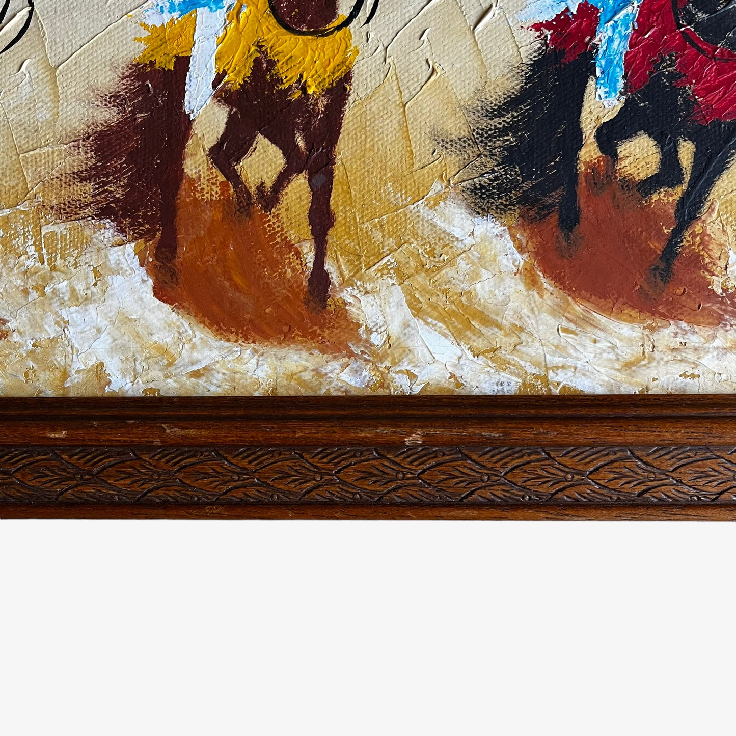 Vintage Four Horsemen Of The Apocalypse Oil Painting Wear - Casspios Dream