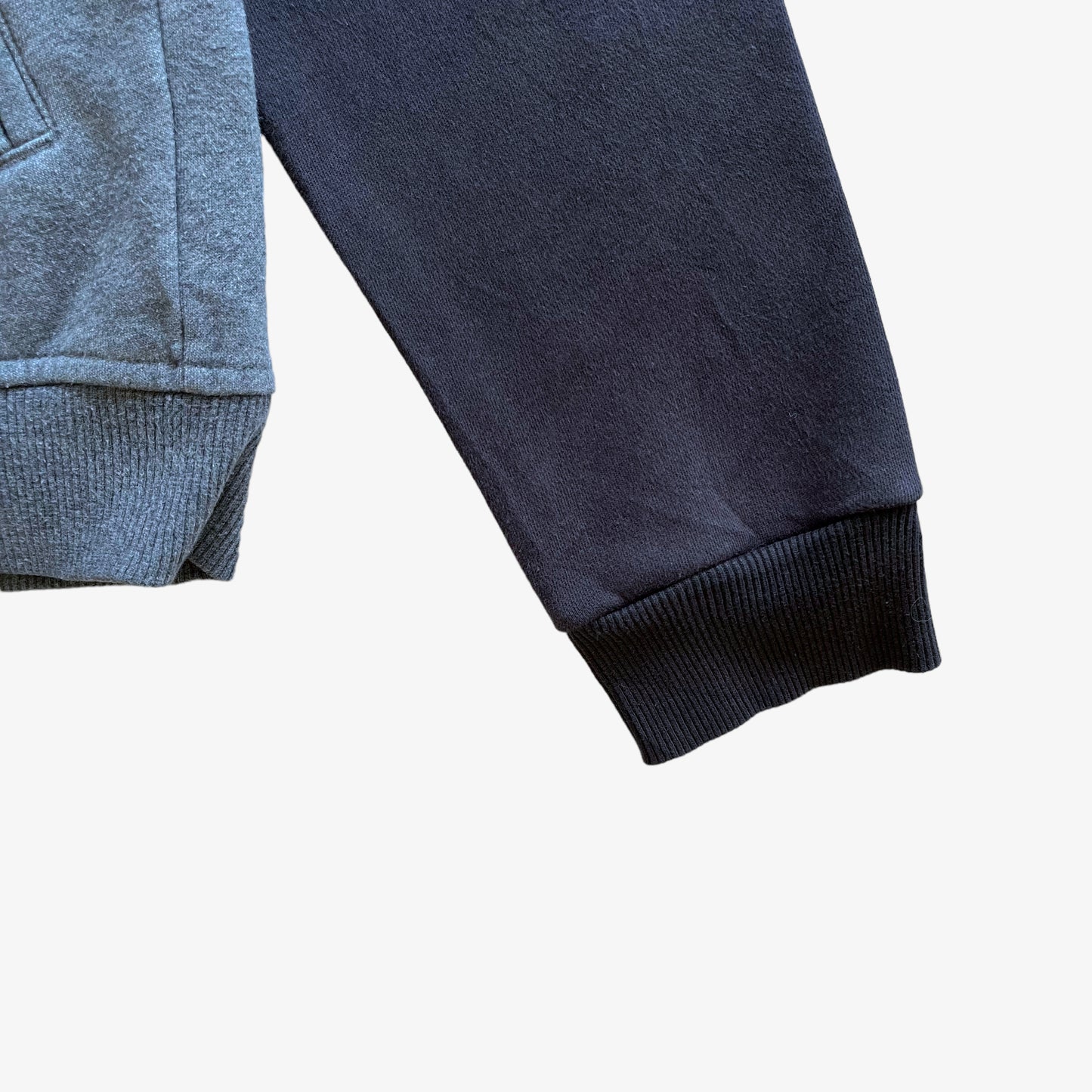 Vintage Y2K Mens 2012 Adidas Originals Grey And Black Jacket With Back Spell Out Arm - Casspios Dream