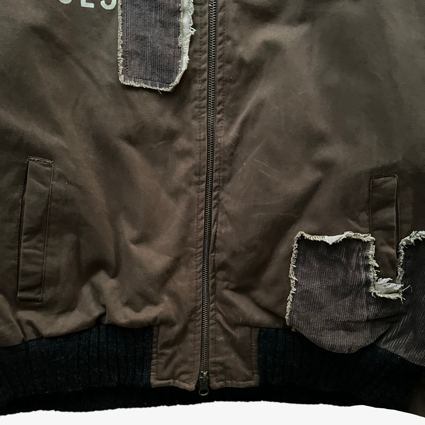 Vintage Y2K Mens La Martina Argentina Polo Team Brown Jacket Hem - Casspios Dream