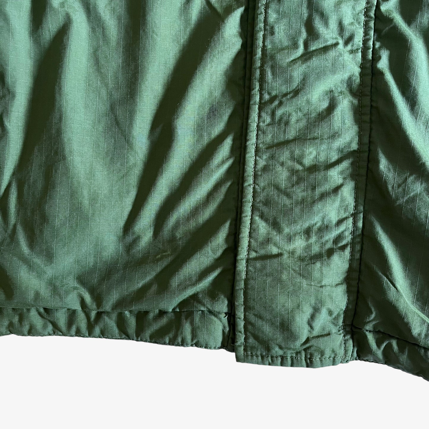 Vintage Y2K Mens Ralph Lauren Polo Jeans Green And Black Jacket Hem - Casspios Dream