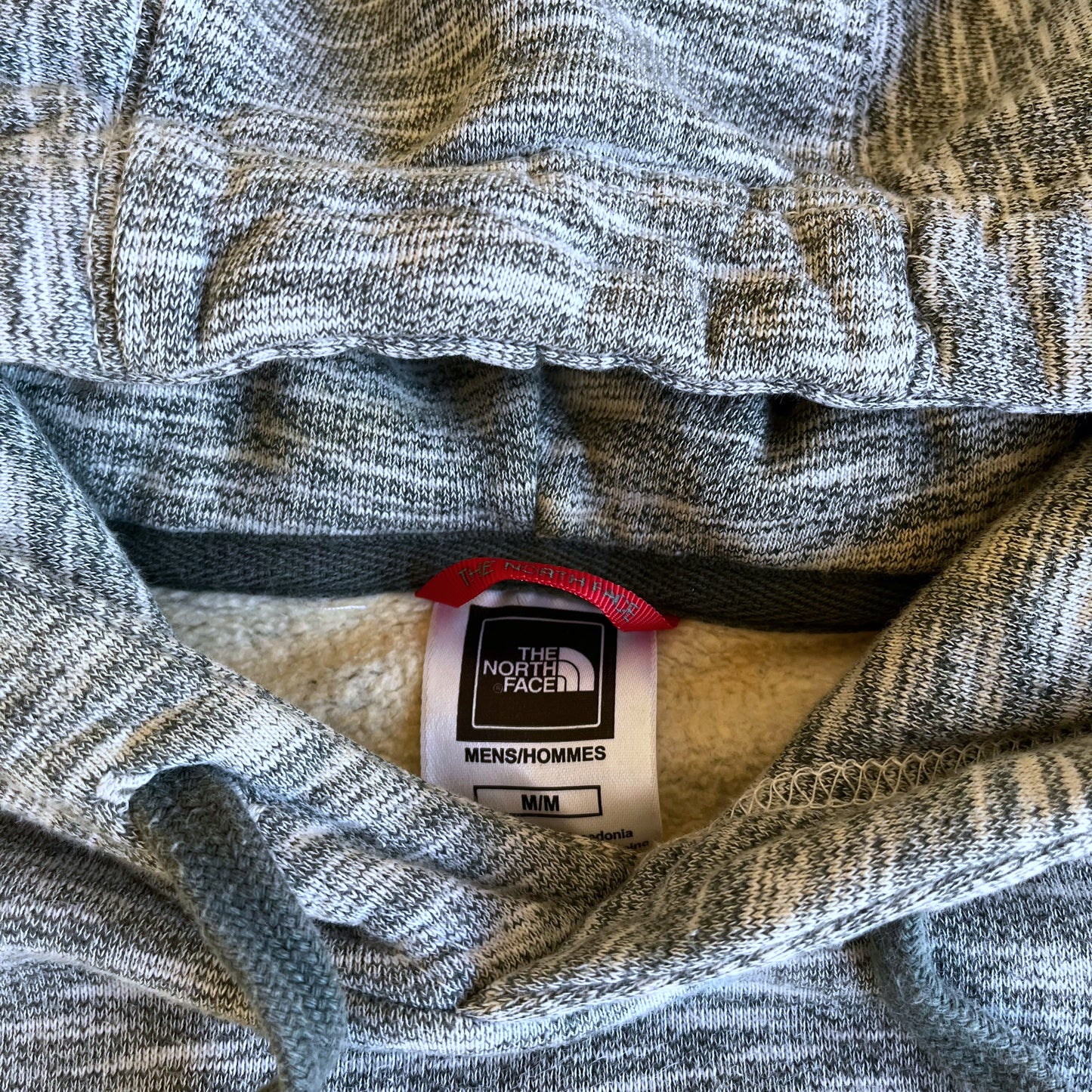 Vintage Y2K Mens The North Face Embroidered Spell Out Hoodie Label - Casspios Dream