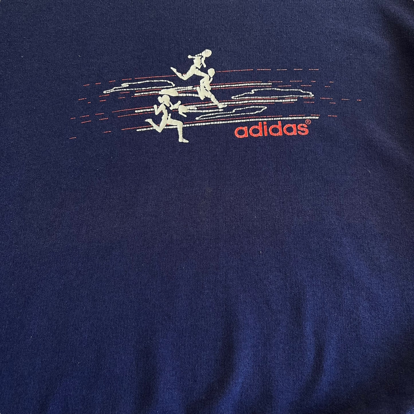 Vintage 80s Adidas Olympic Track Team Sweatshirt Wear - Casspios Dream