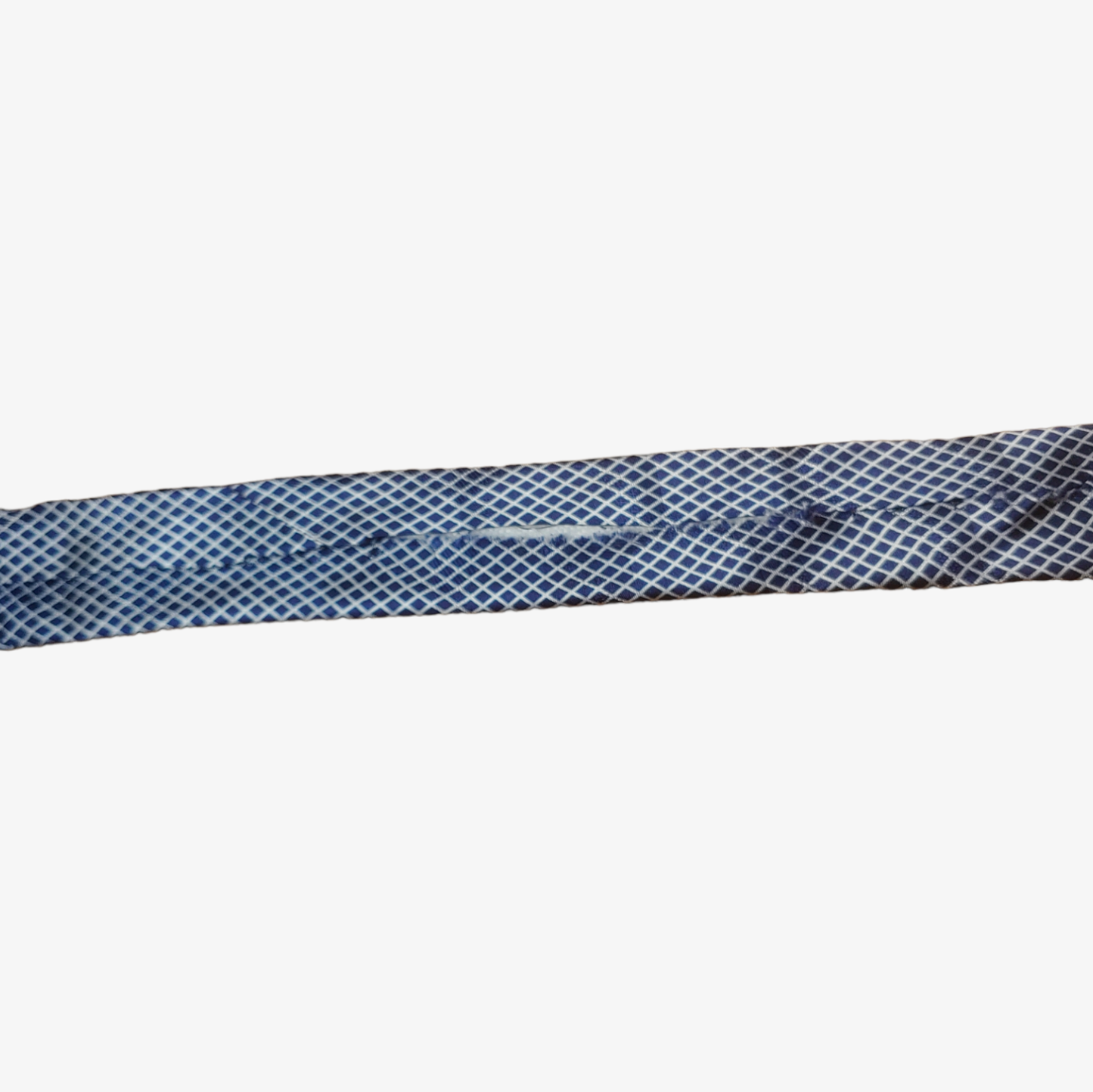 Vintage 80s William Cardun Abstract Silver Silk Tie Wear - Casspios Dream