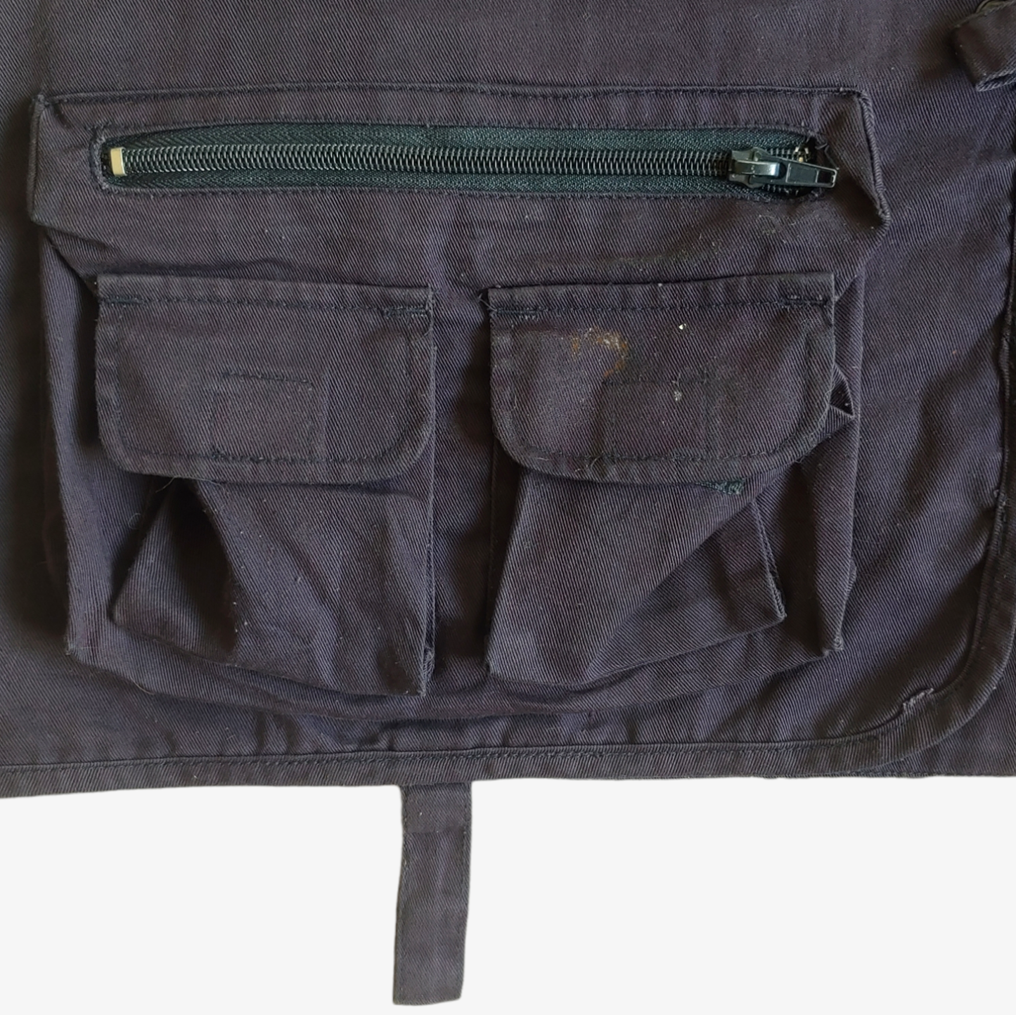 Vintage 90s Agility Dog School Utility Vest Gilet Pocket - Casspios Dream