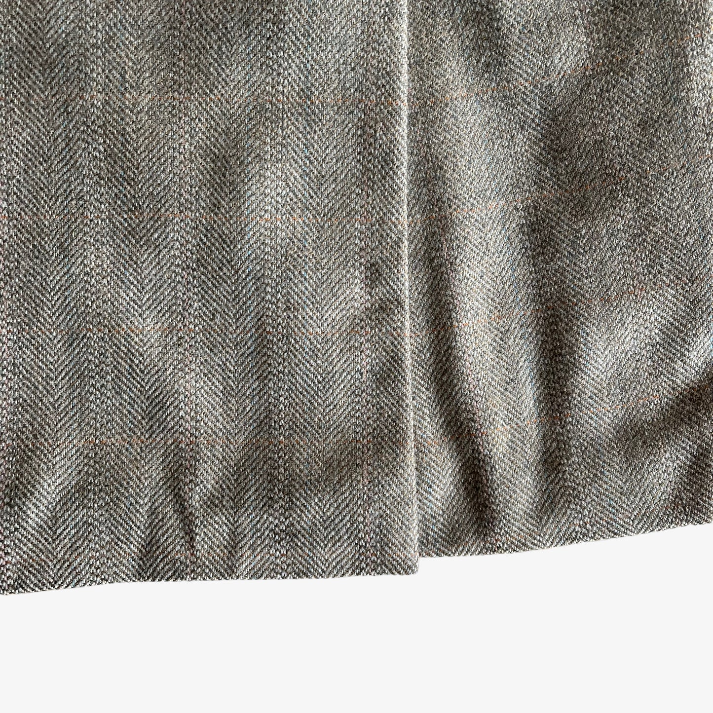 Vintage 90s Ralph Lauren Herringbone Wool Cashmere Blazer Wear - Casspios Dream