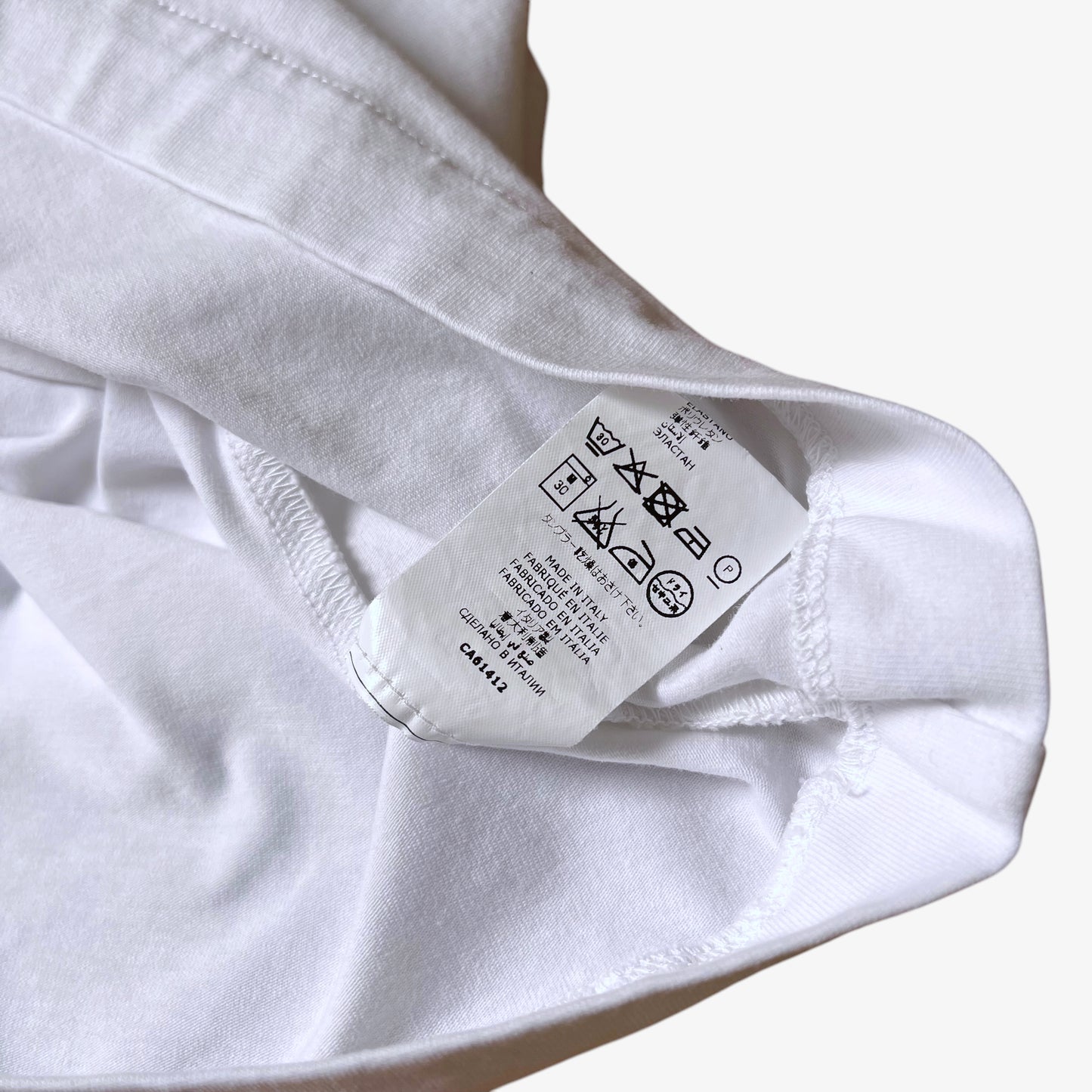 Womens Emilio Pucci Butterfly Print Quarter Sleeve White Top Made In Italy - Casspios Dream