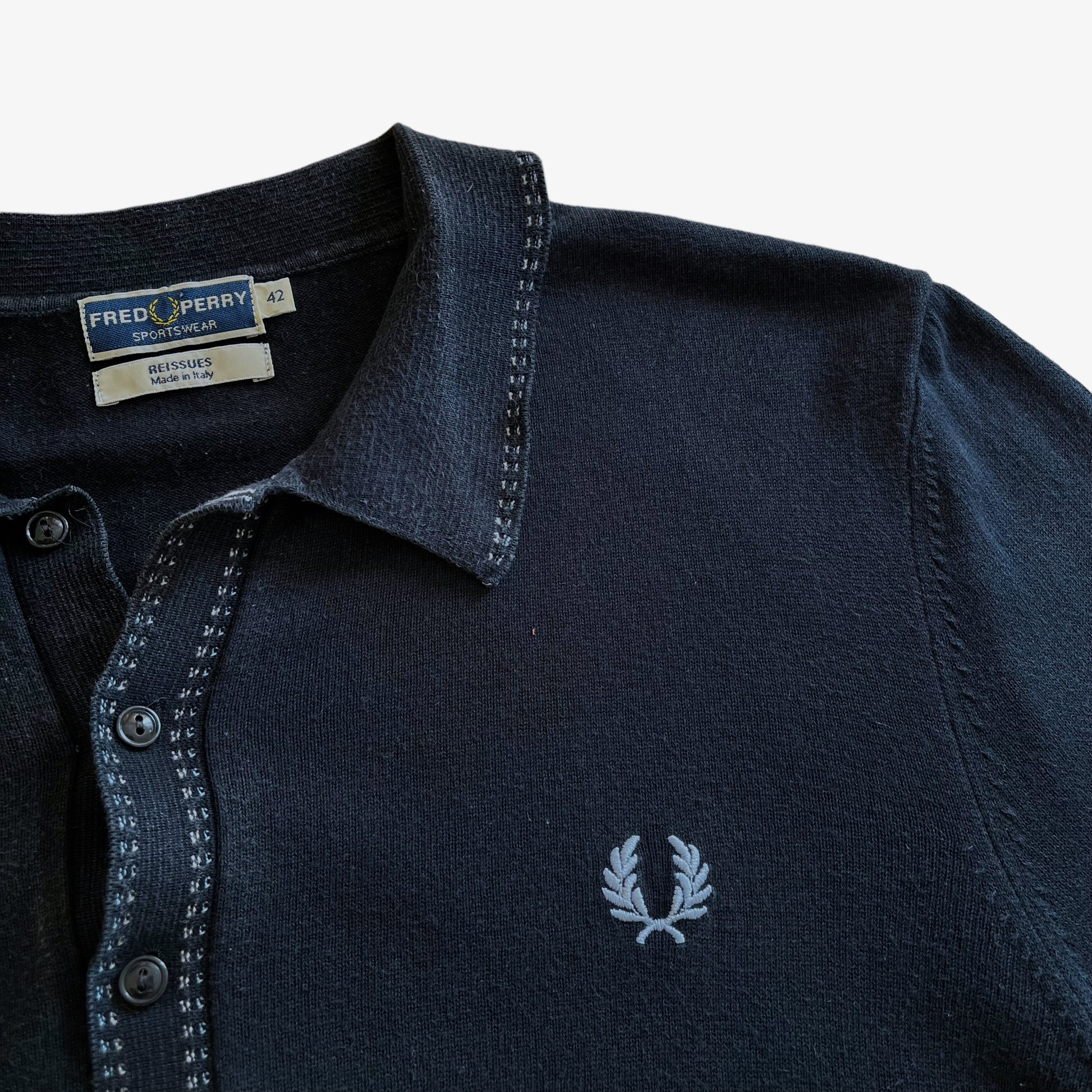 Fred Perry Reissues Navy Polo Shirt Logo - Casspios Dream