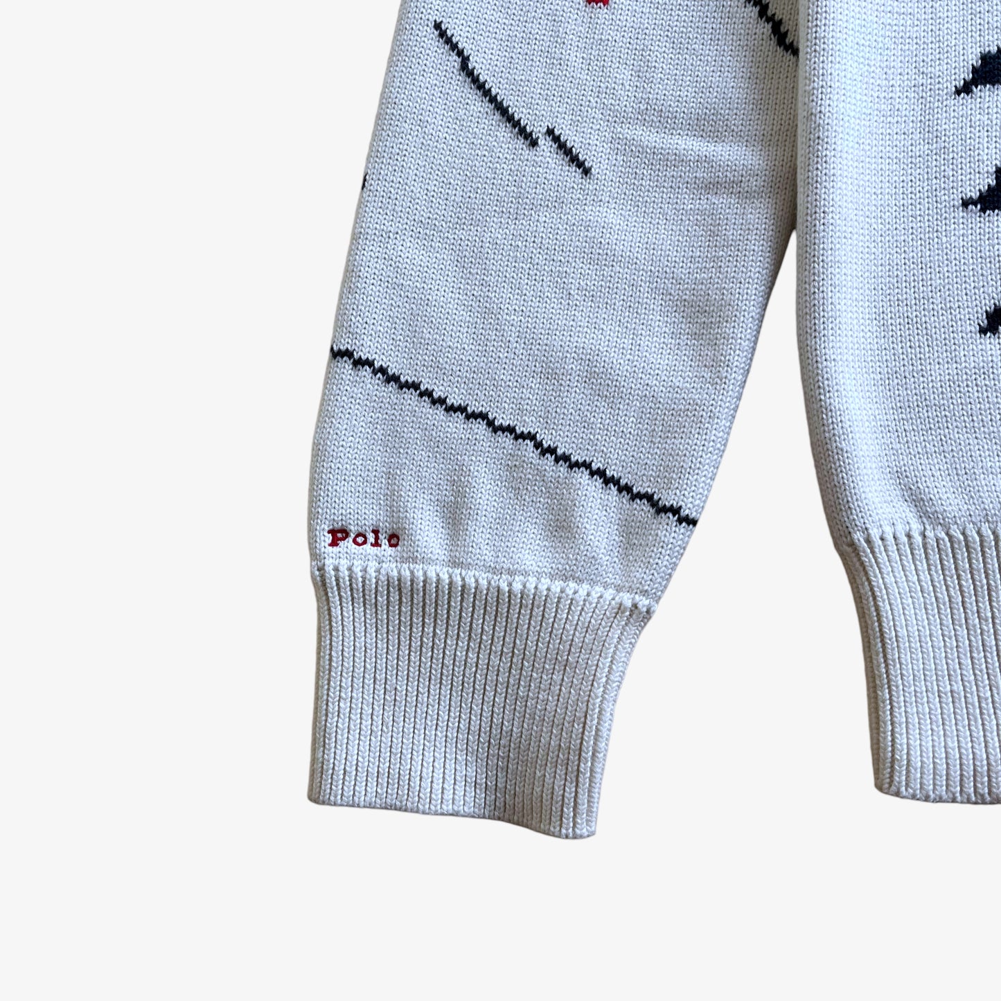 Mens Polo Ralph Lauren Ski Knitted Jumper Brand New With Tags Logo - Casspios Dream