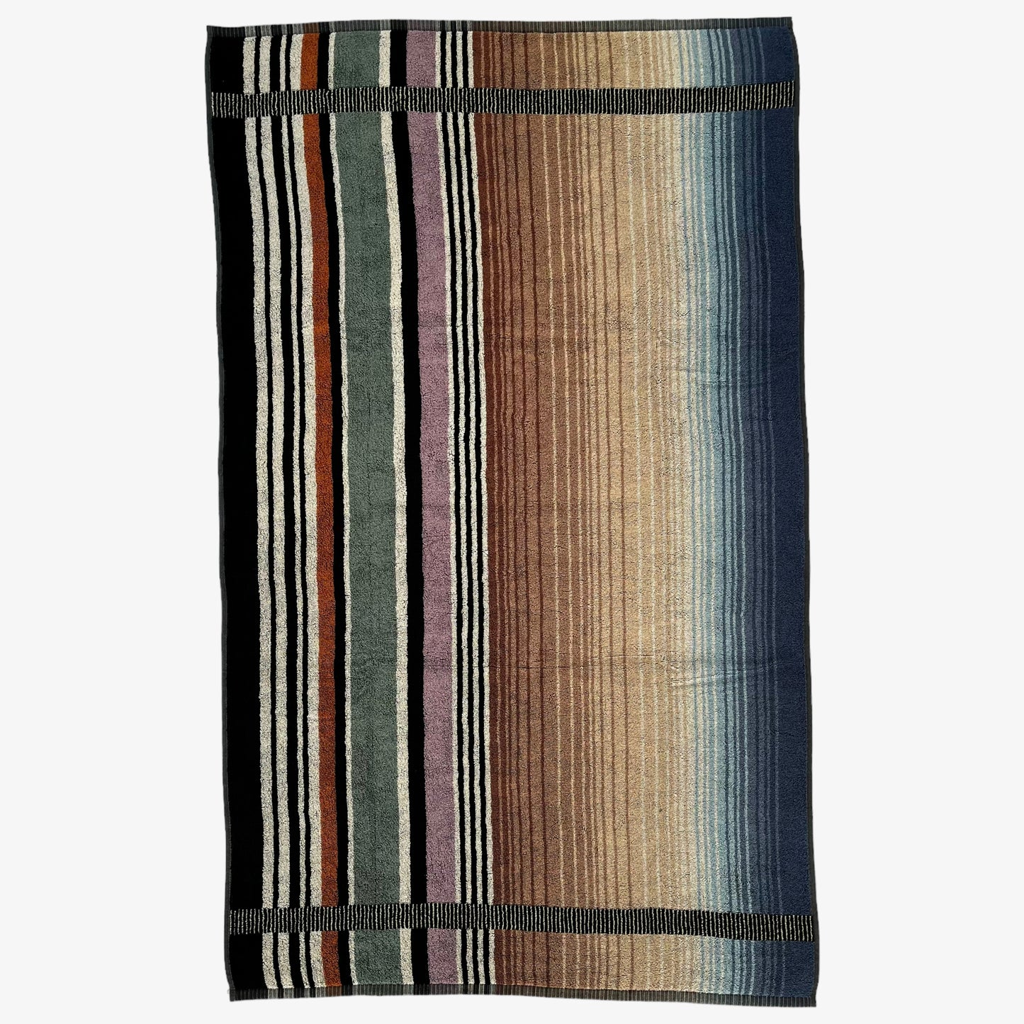Missoni Classic Multicoloured Striped Towel 70cm x 115cm - Casspios Dream
