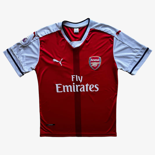 Puma 2016 - 2017 Arsenal Alexis Sanchez 7 Red Home Football Jersey - Casspios Dream