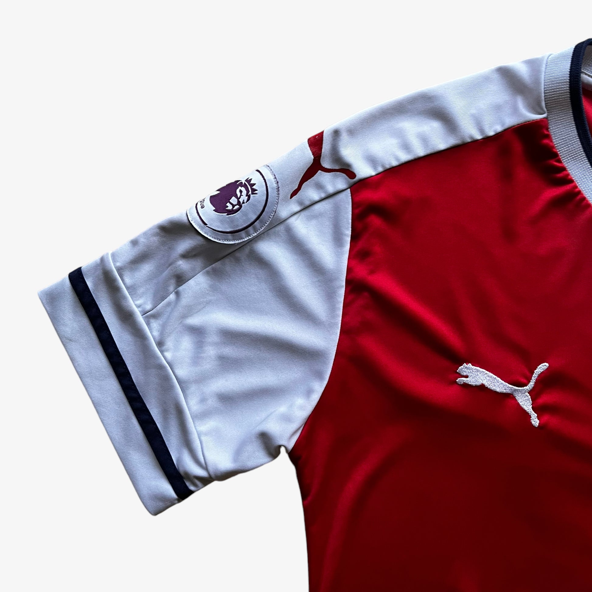 Puma 2016 - 2017 Arsenal Alexis Sanchez 7 Red Home Football Jersey Logo - Casspios Dream