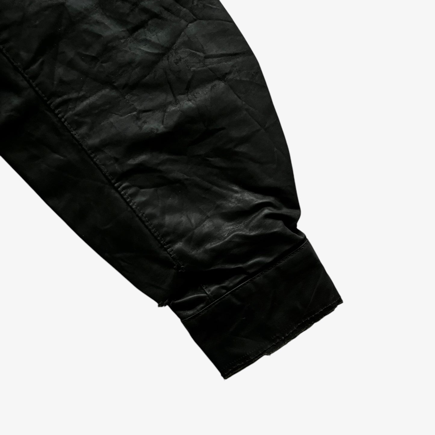 Vintage 60s Mens Belstaff Trailmaster Khaki Waxed Jacket Sleeve - Casspios Dream
