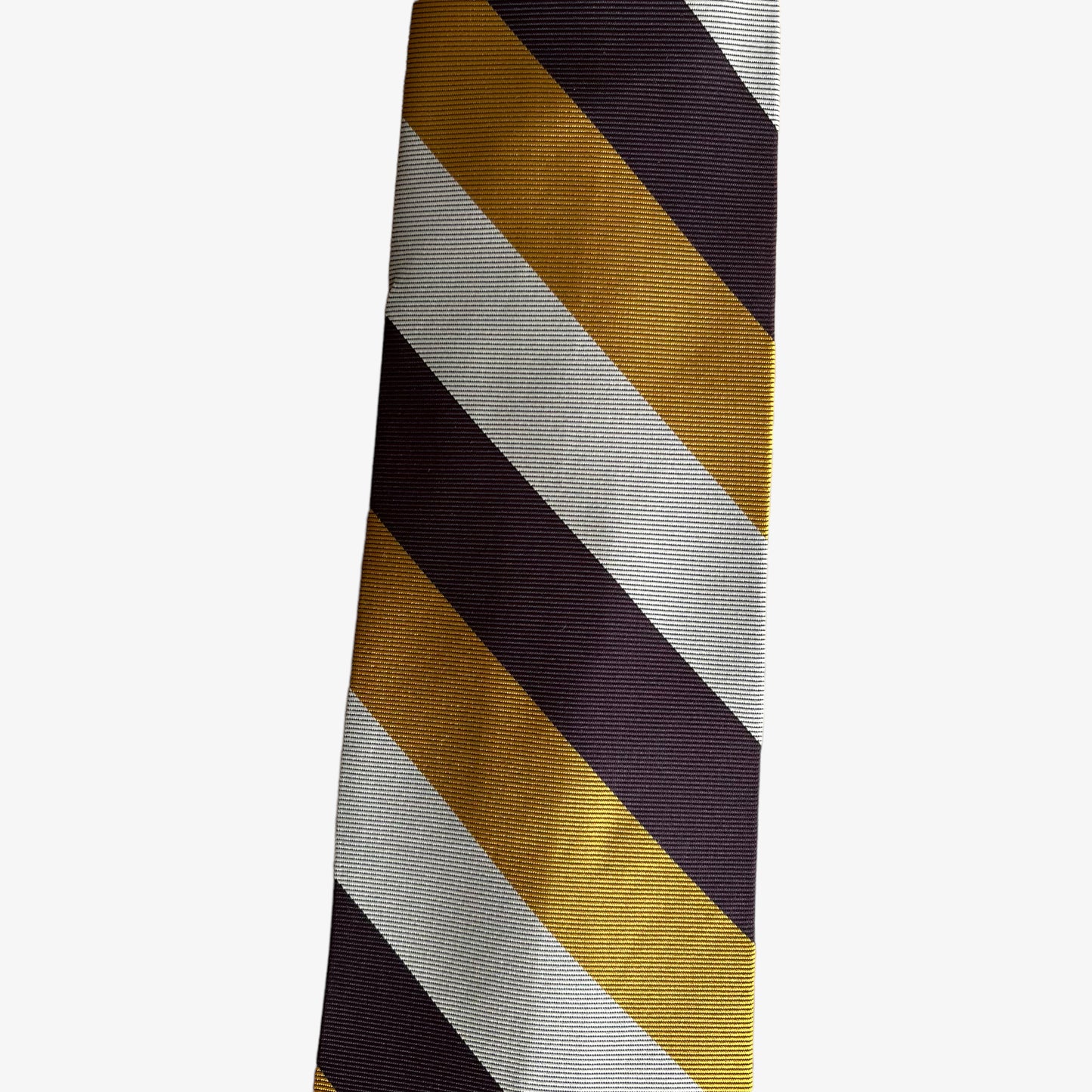 Vintage 70s Sears Men's Store Striped Polyester Tie Retro - Casspios Dream