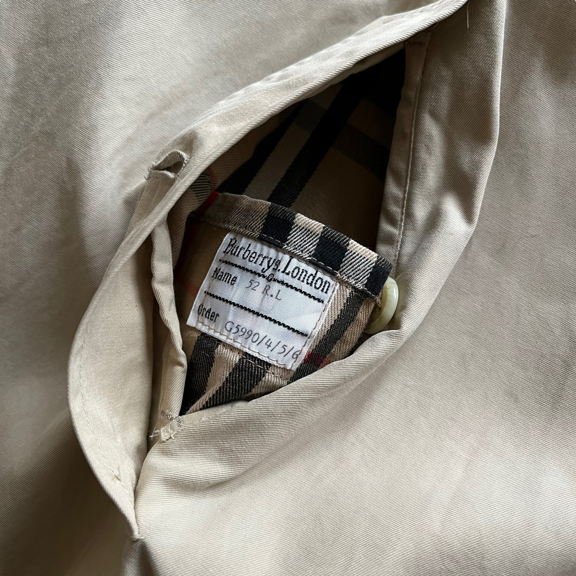 Vintage Burberrys Tag Authentic Burberry Shirt Tag Burberry Made