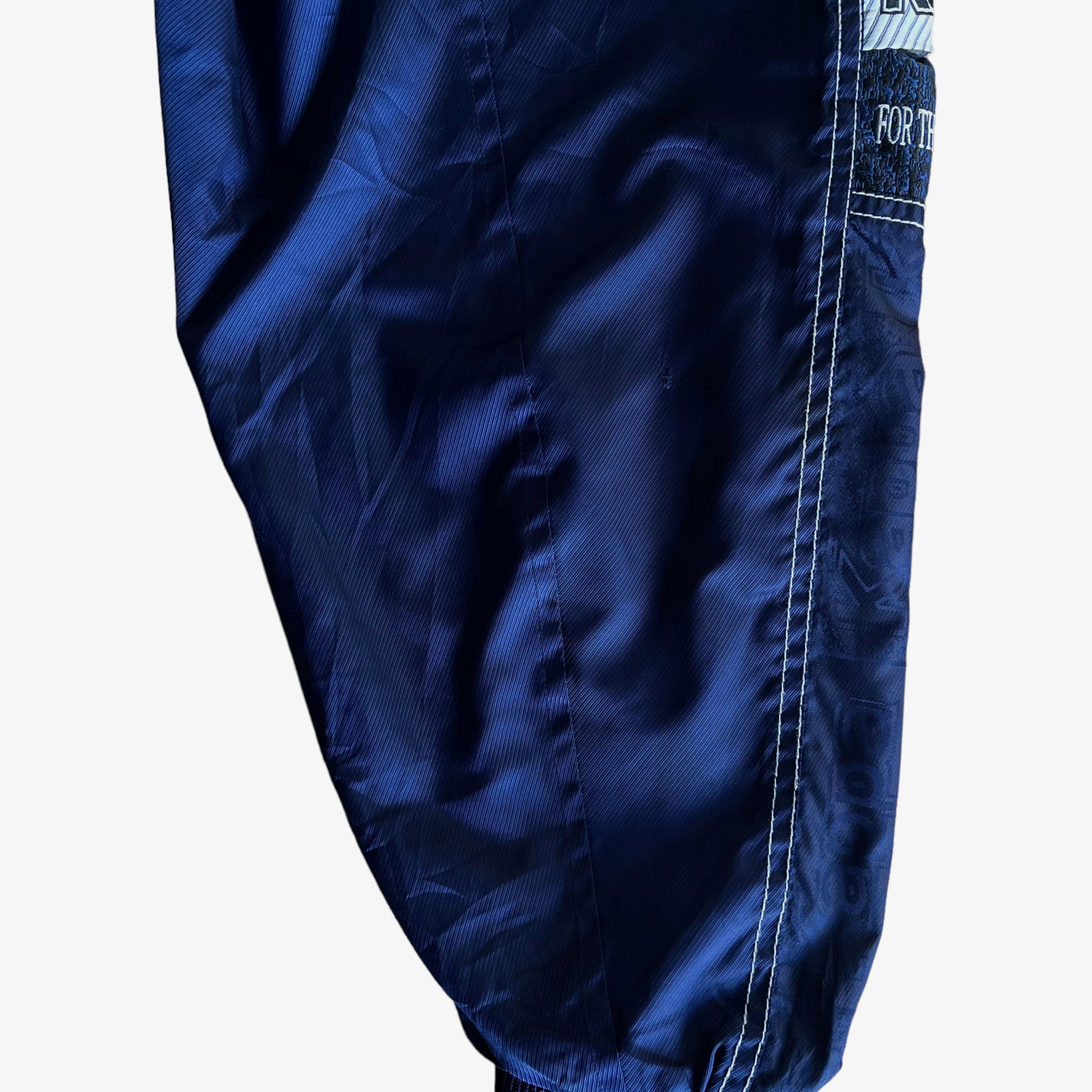 Vintage 80s Mens Kappa VR II Navy Track Jacket Sleeve - Casspios Dream