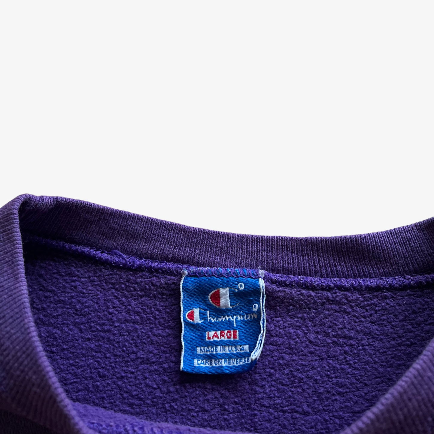 Vintage 90s Mens Champion NBA Phoenix Suns Purple Sweatshirt Label - Casspios Dream