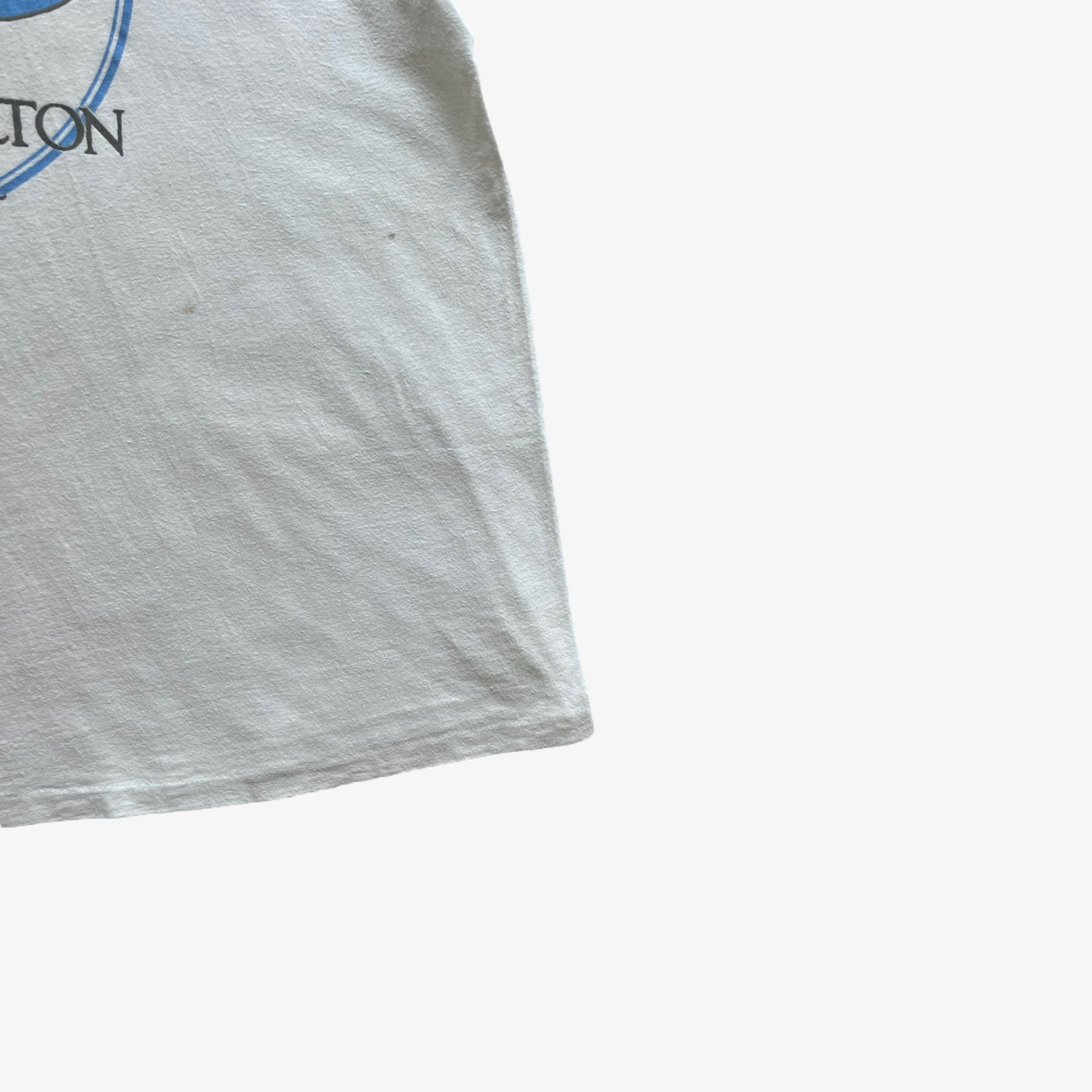 Vintage 90s Mens Hanes Beefy Ritz Carlton Laguna Niguel Print Single Stitch T-Shirt Wear - Casspios Dream