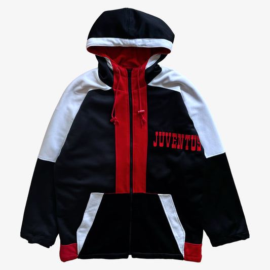 Vintage 90s Mens Juventus Beyond Sports Jacket With Embroidered Back Spell Out - Casspios Dream