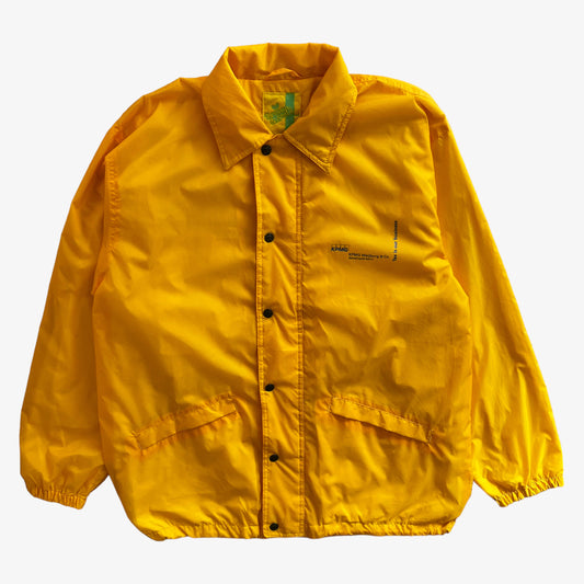 Vintage 90s Mens KPMG Team Player Yellow Jacket - Casspios Dream