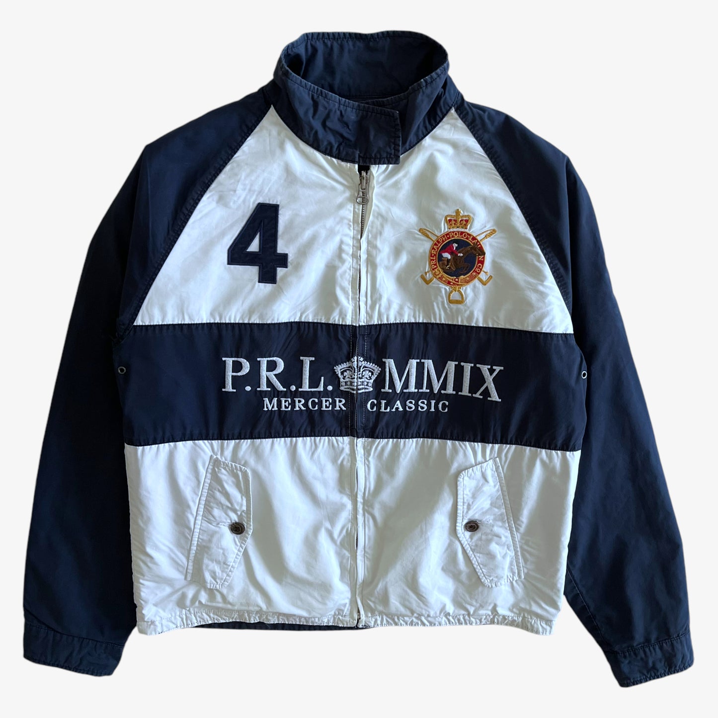 Vintage 90s Mens Polo Ralph Lauren MMIX Mercer Classic Hunter Jumper Team Reversible Jacket - Casspios Dream