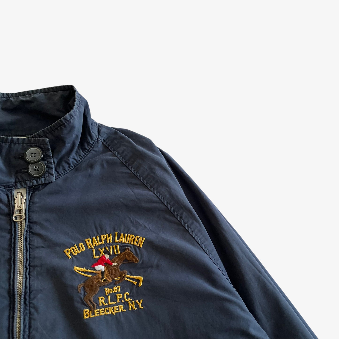 Vintage 90s Mens Polo Ralph Lauren MMIX Mercer Classic Hunter Jumper Team Reversible Jacket Club - Casspios Dream