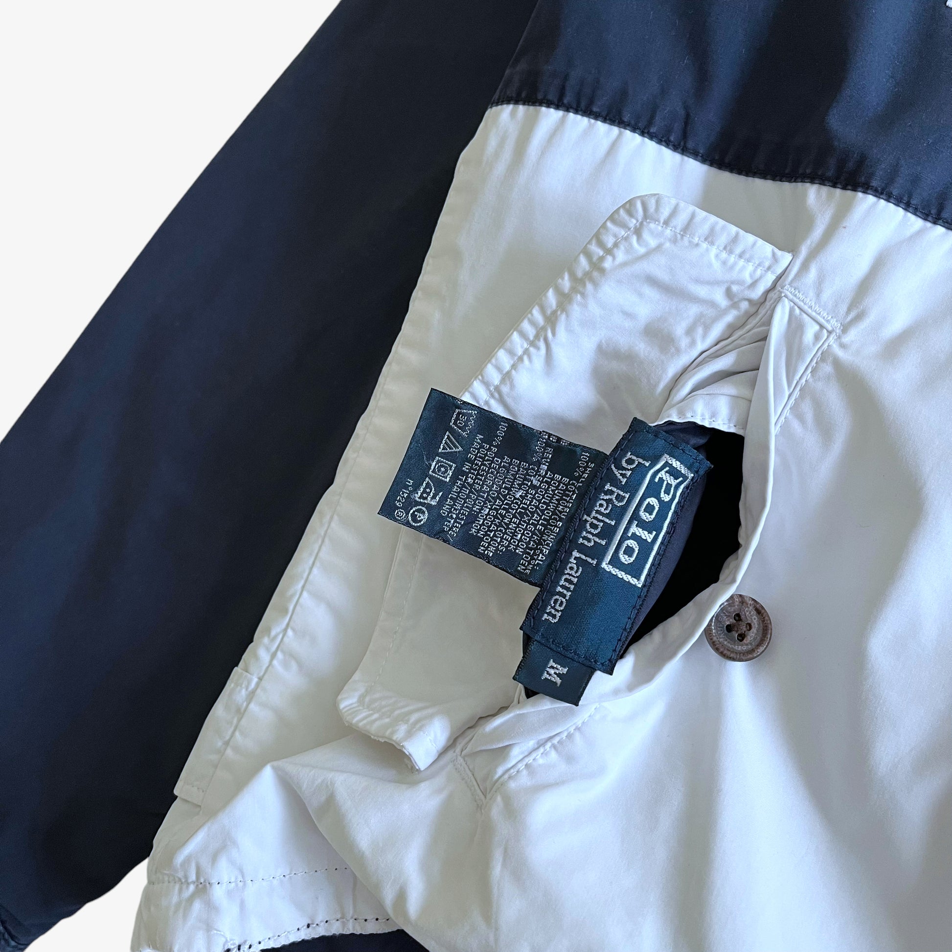 Vintage 90s Mens Polo Ralph Lauren MMIX Mercer Classic Hunter Jumper Team Reversible Jacket Label - Casspios Dream