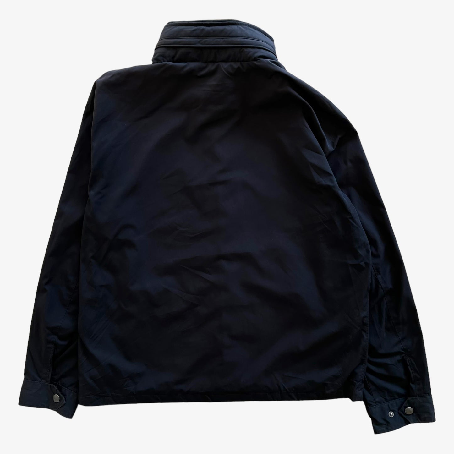 Vintage 90s Mens Polo Ralph Lauren Navy Windbreaker Jacket Back - Casspios Dream