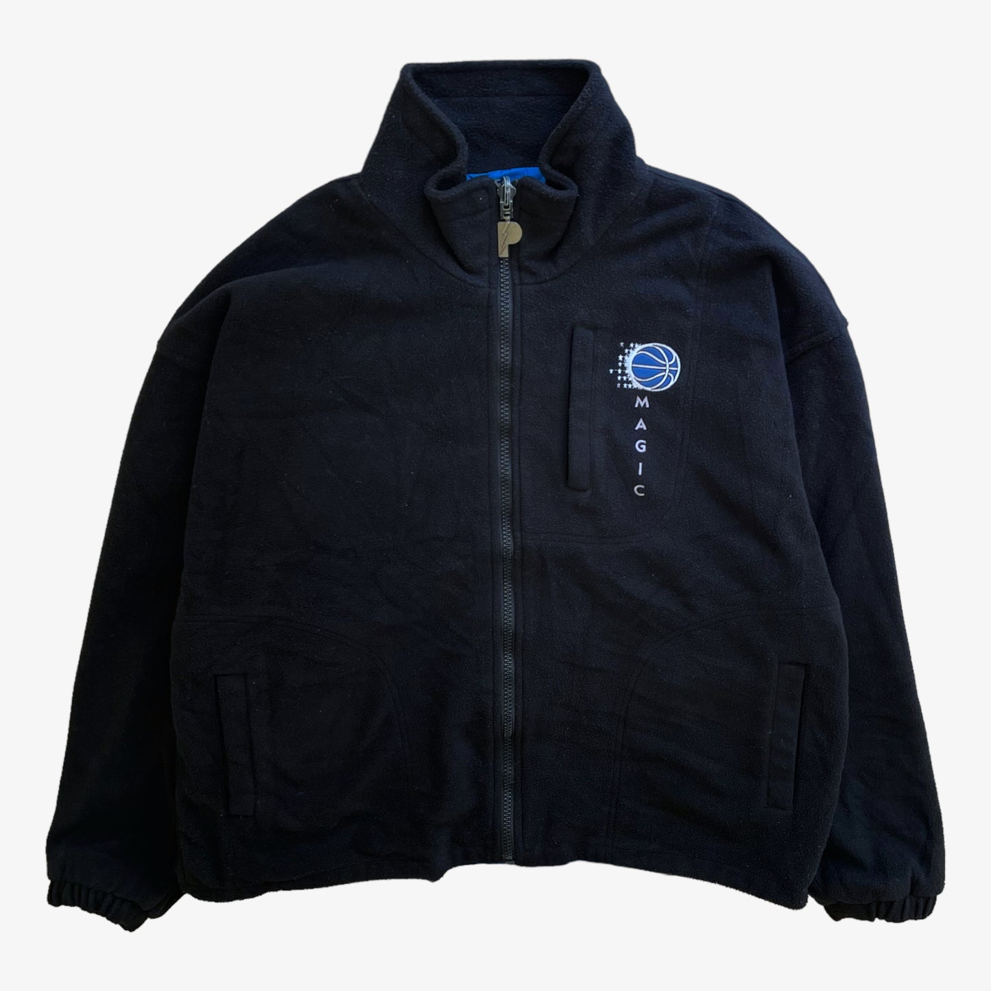 Vintage 90s Mens Pro Player NBA Orlando Magic Reversible Jacket Fleece - Casspios Dream
