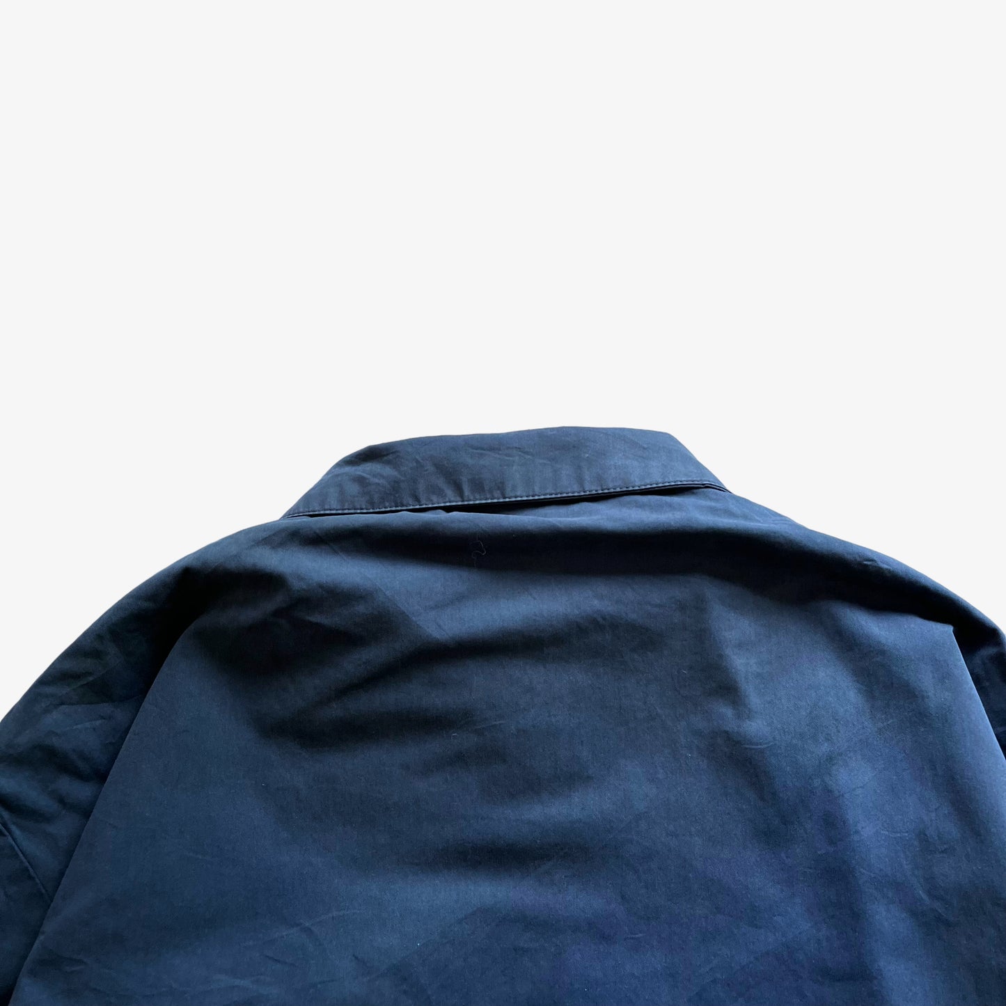Vintage 90s Mens Ralph Lauren Polo Jeans Co RL67 Faded Navy Workwear Jacket Collar - Casspios Dream