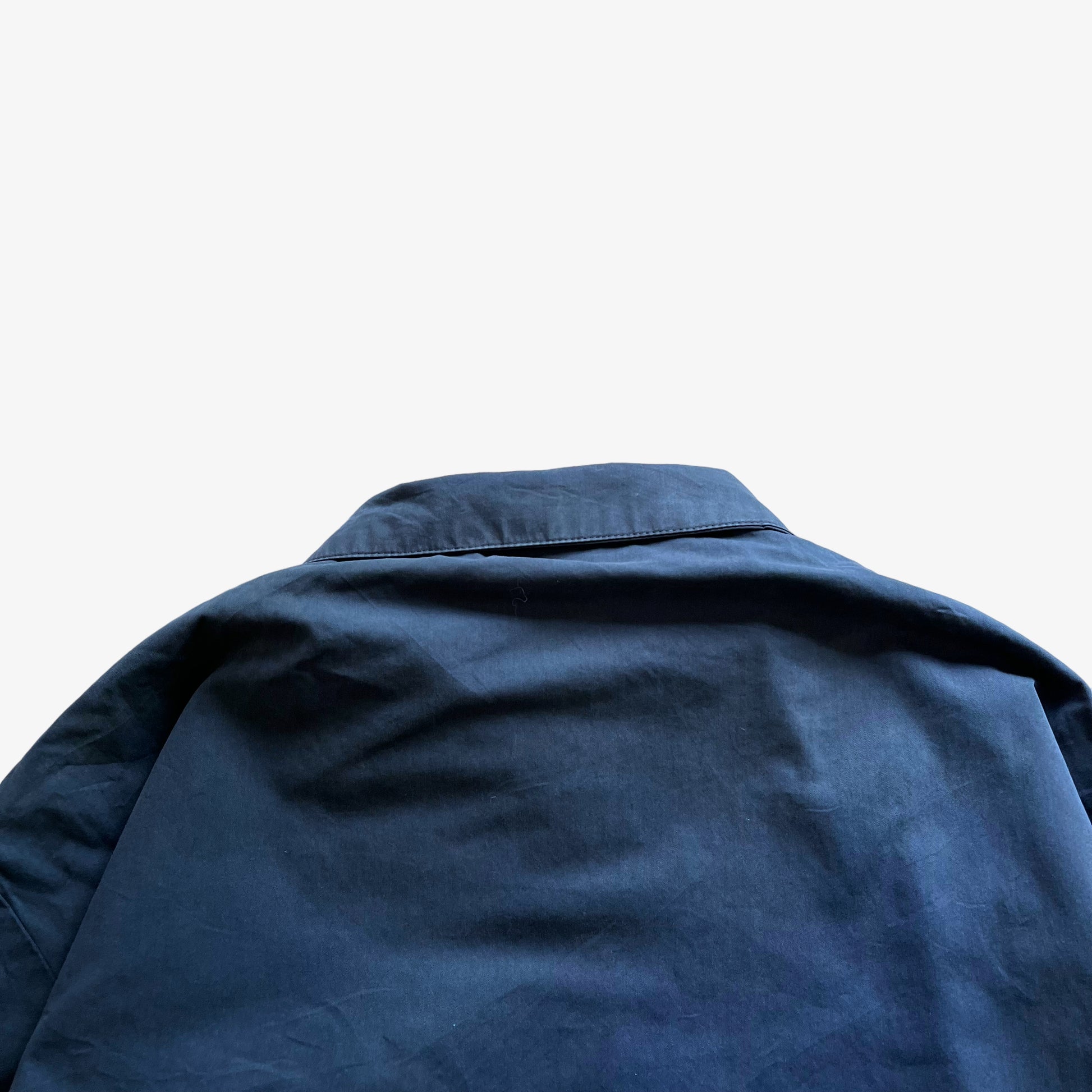 Vintage 90s Mens Ralph Lauren Polo Jeans Co RL67 Faded Navy Workwear Jacket Collar - Casspios Dream