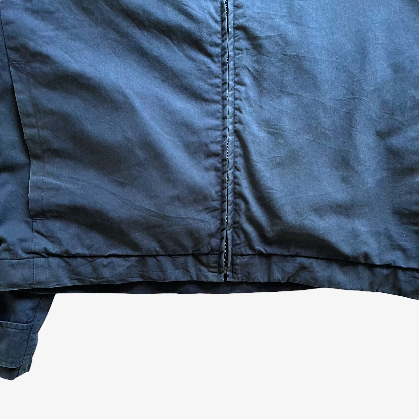 Vintage 90s Mens Ralph Lauren Polo Jeans Co RL67 Faded Navy Workwear Jacket Hem - Casspios Dream