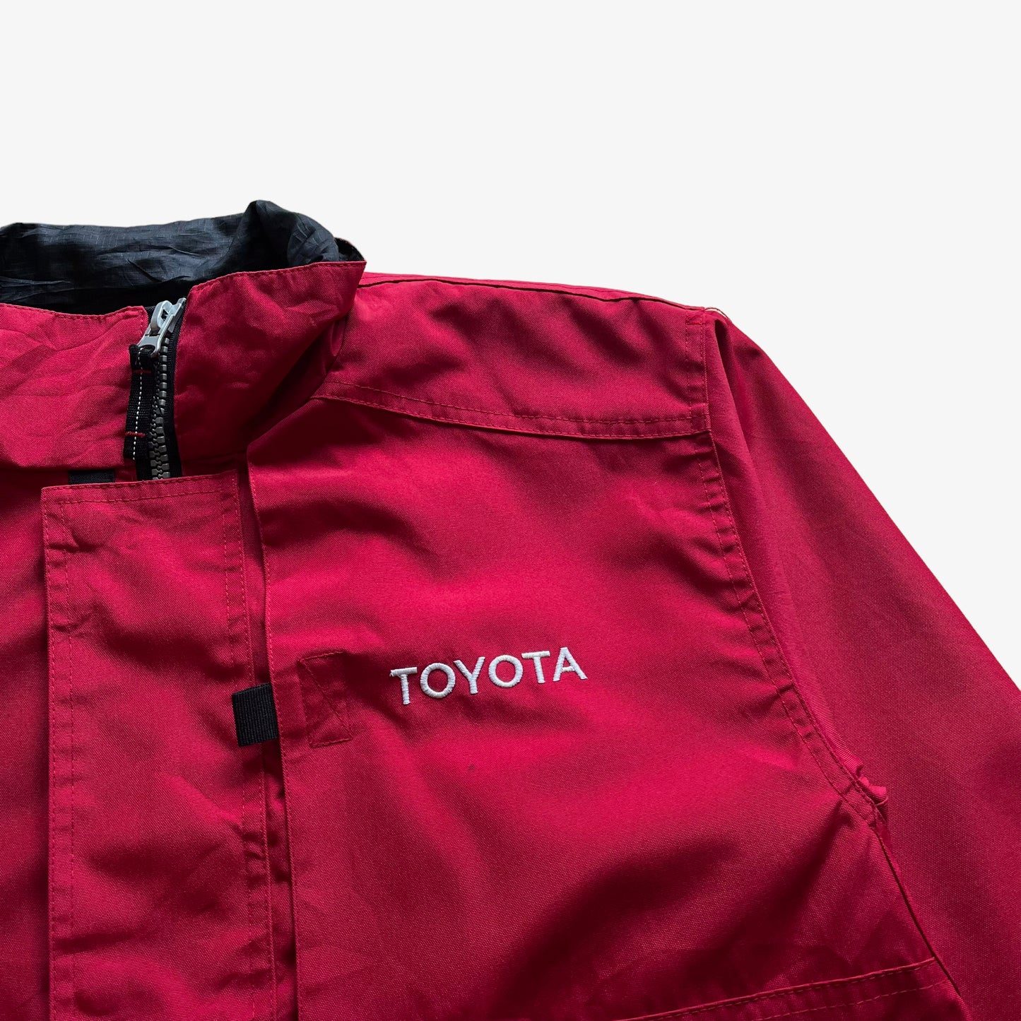 Vintage 90s Mens Toyota Red Jacket Logo - Casspios Dream