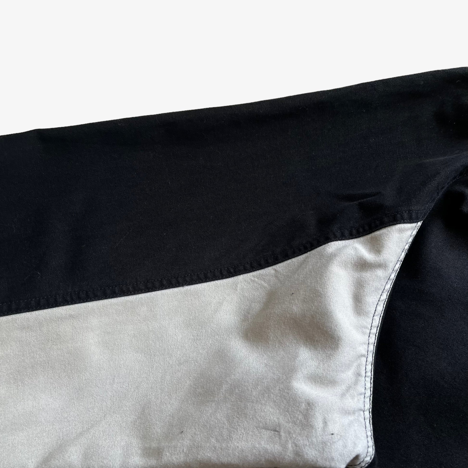 Vintage 90s Mens Wrangler Black And White Authentic Western Jacket Arm Wear - Casspios Dream