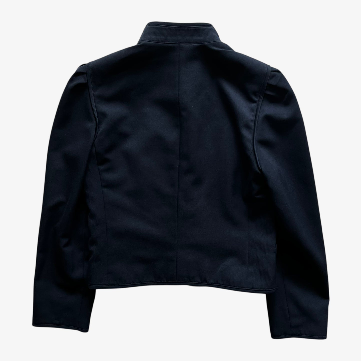 Vintage 90s Womens Louis Feraud Navy Jacket Back - Casspios Dream