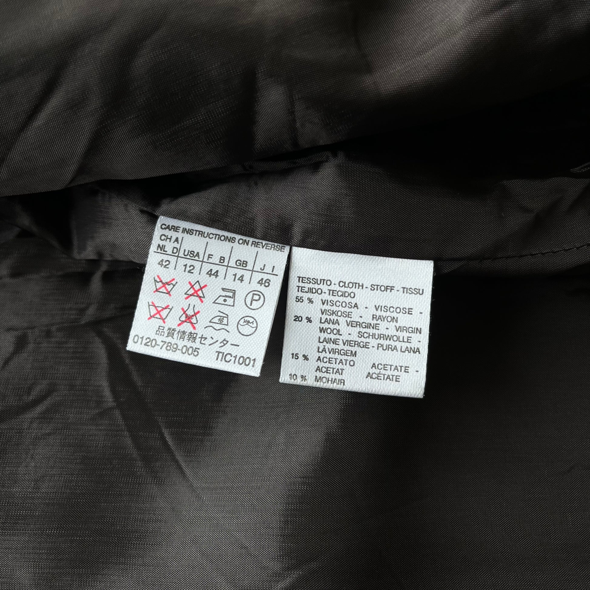 Vintage 90s Womens Max Mara Wool And Mohair Three Piece Set Inside Label - Casspios Dream