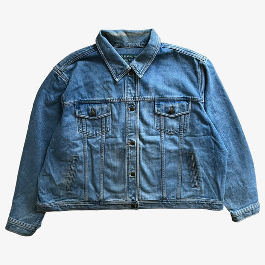 Vintage 90s Womens Ralph Lauren Blue Denim Jacket - Casspios Dream