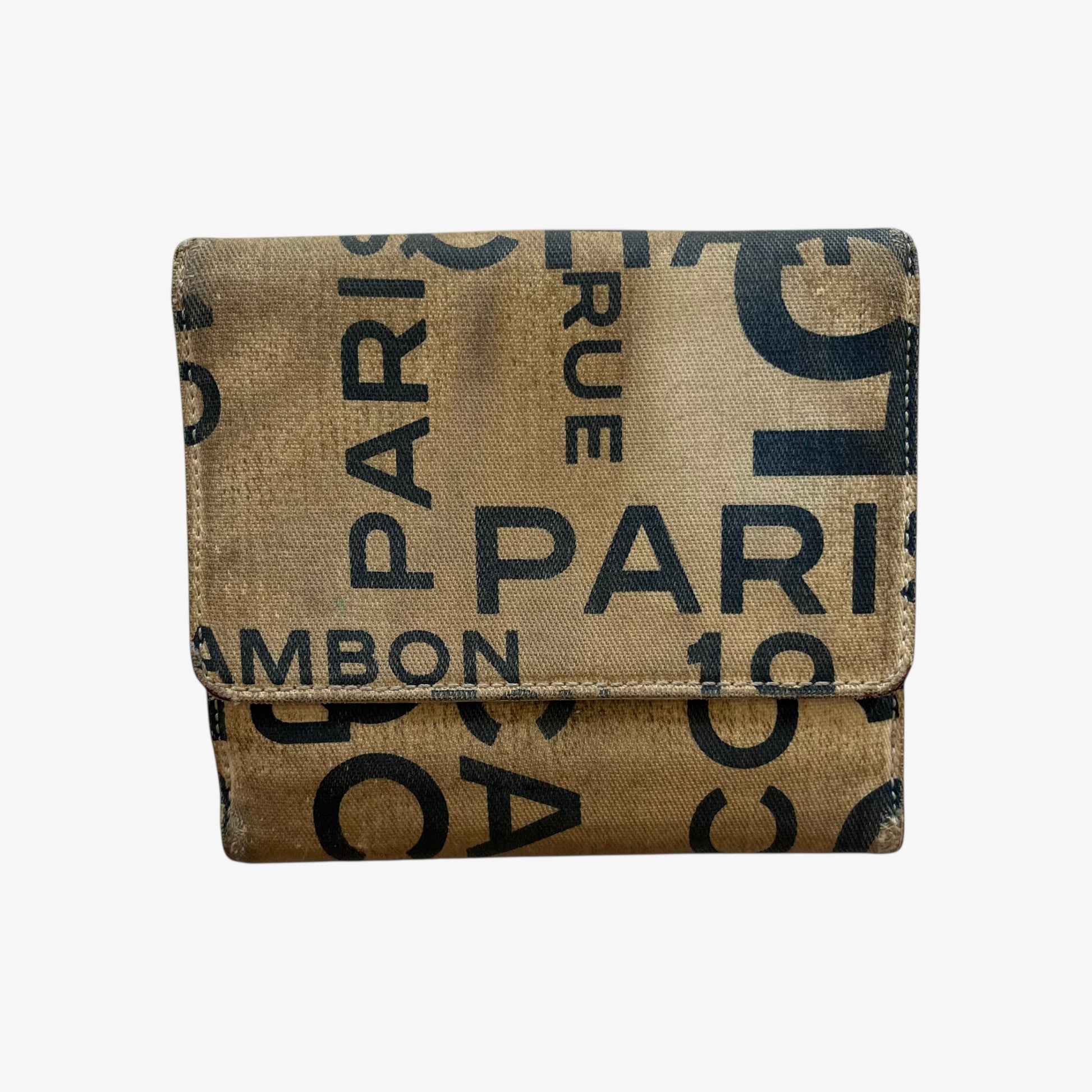 Vintage Y2K Chanel By Sea Line Bifold Wallet Back - Casspios Dream